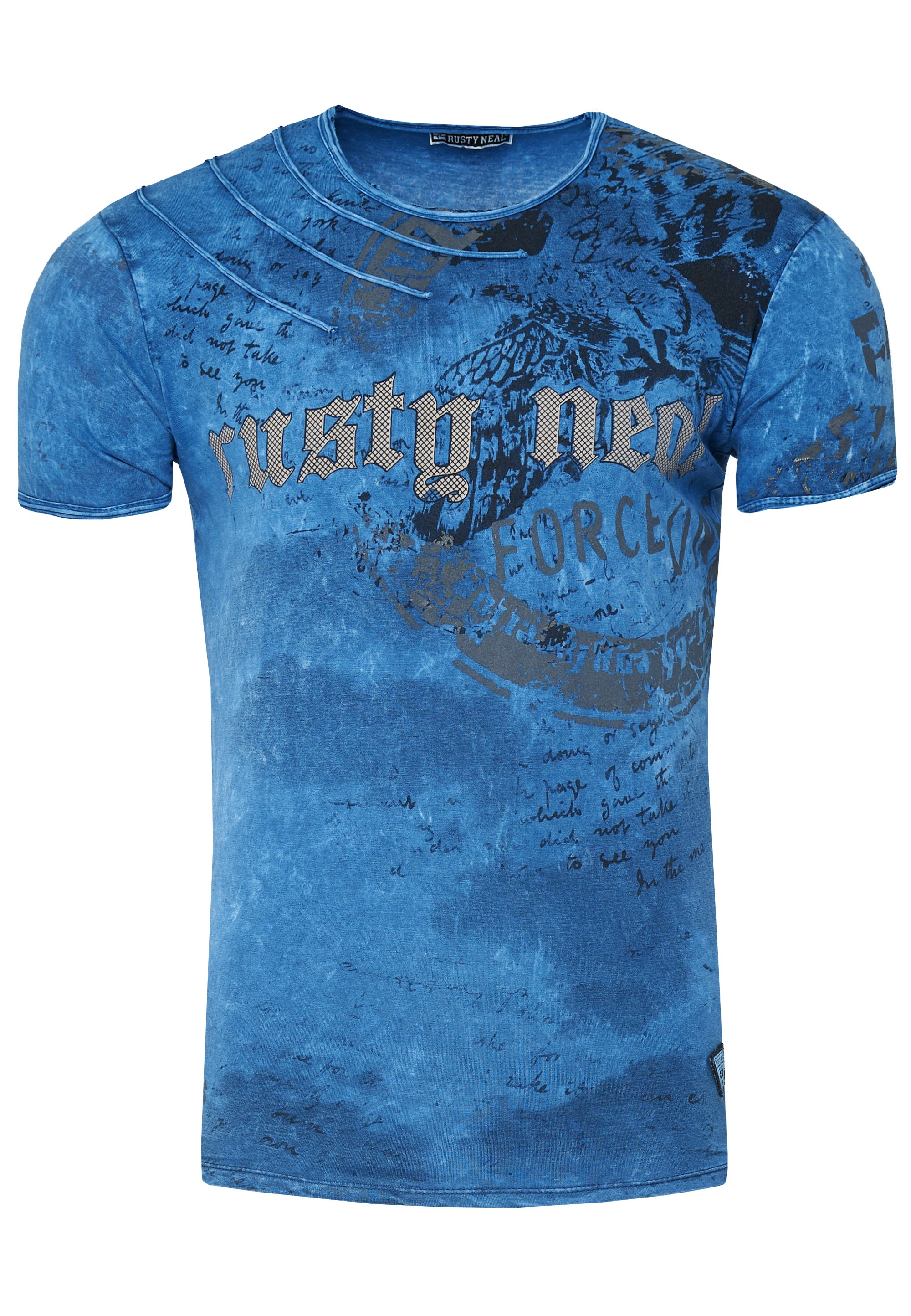 Rusty Neal T-Shirt, mit eindrucksvollem Print