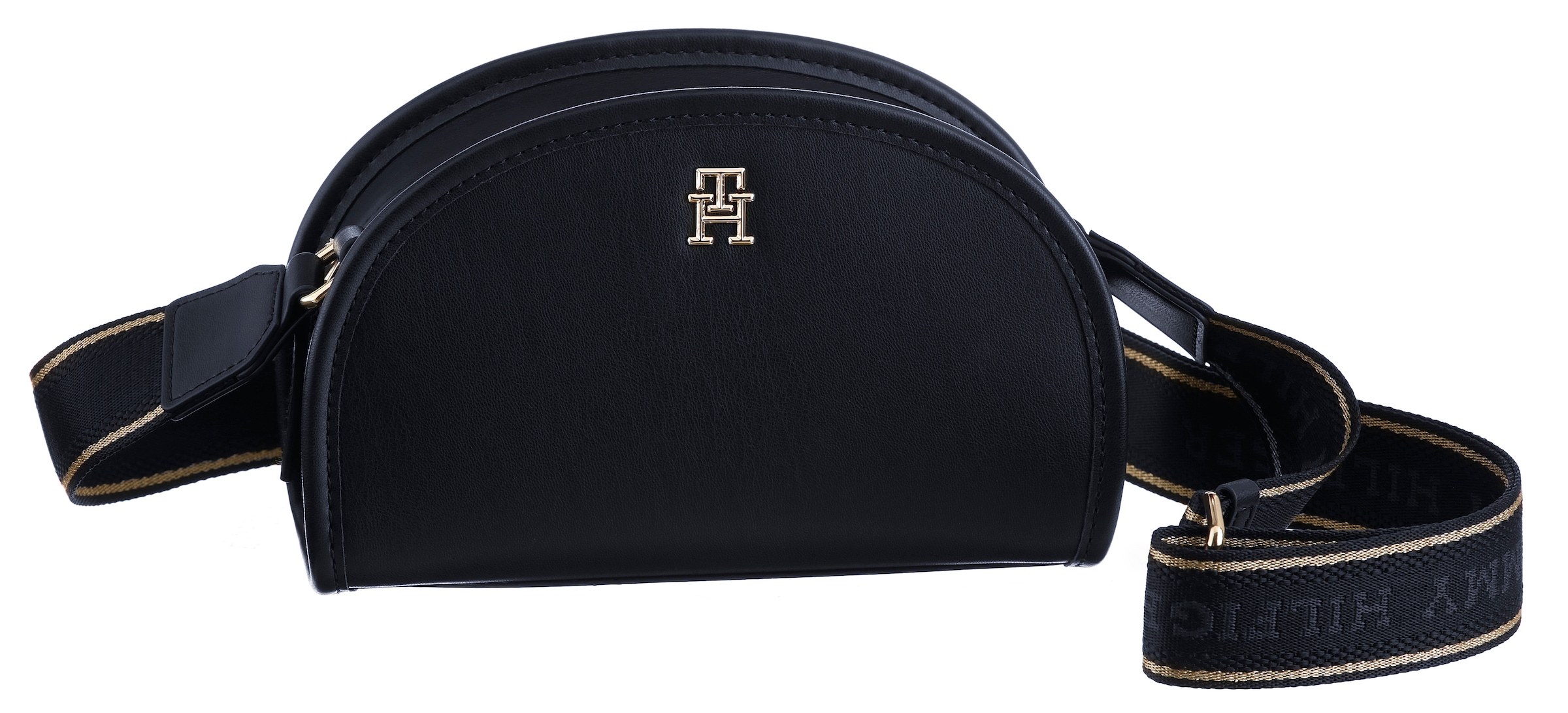 Tommy Hilfiger Mini Bag »TH MONOTYPE HALF MOON CAMERA BAG«, Handtasche Damen Tasche Damen Schultertasche