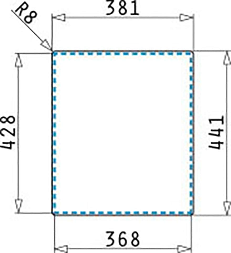 Pyramis Edelstahlspüle