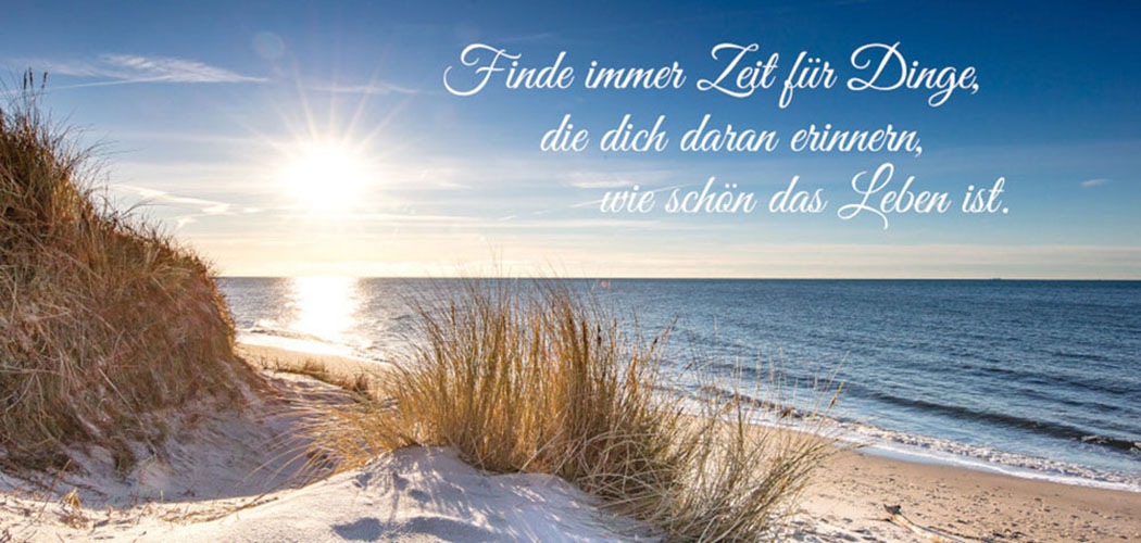 Bönninghoff Leinwandbild, Sprüche-Sprüche & Texte-Strand-Strandbilder-Sonne günstig online kaufen