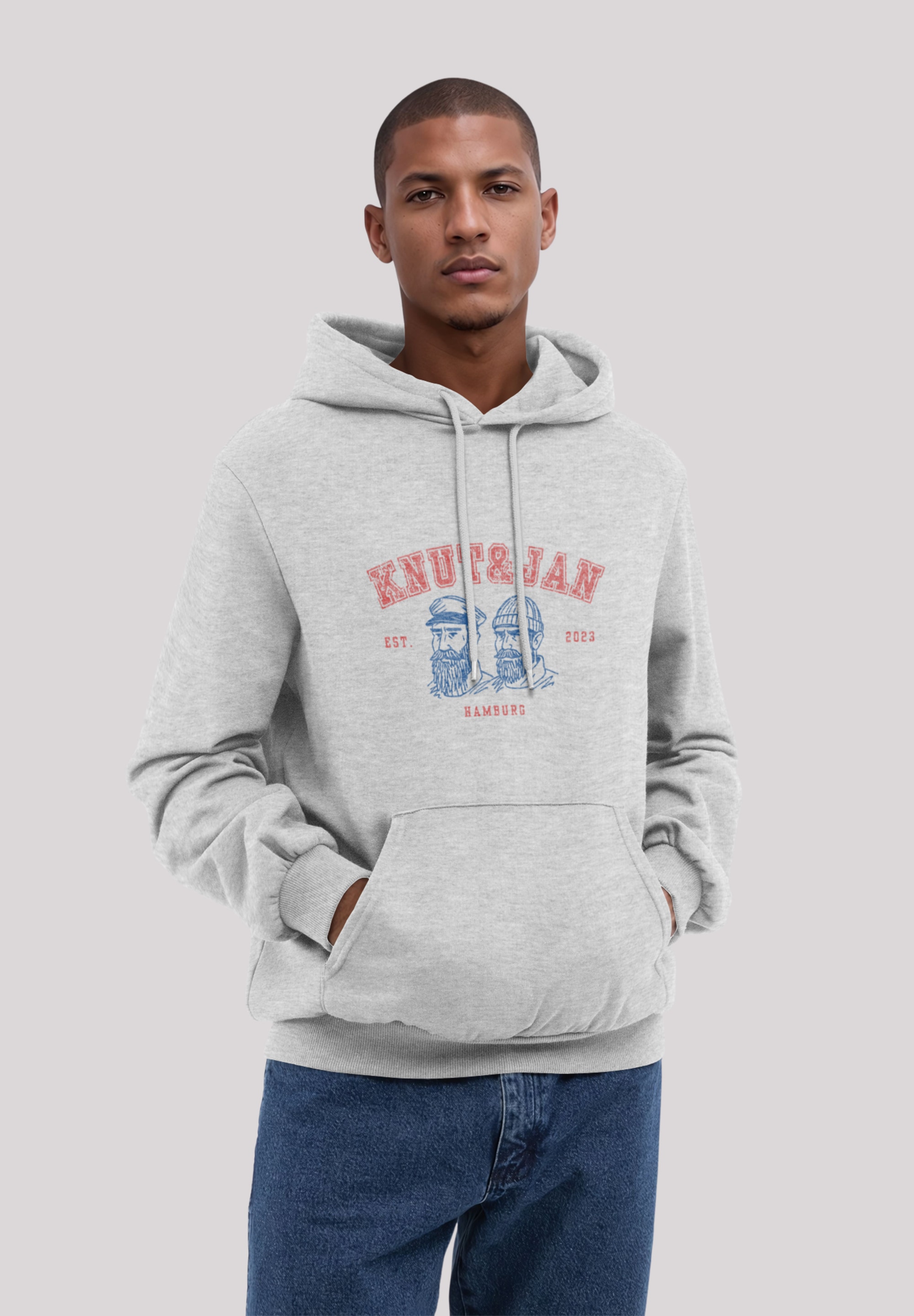 F4NT4STIC Kapuzenpullover "Knut & Jan Hamburg Vintage Seemänner", Premium Q günstig online kaufen