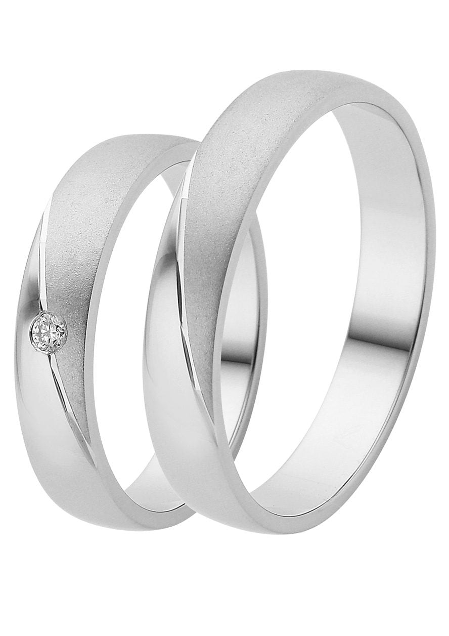 Firetti Trauring »Schmuck Geschenk Gold 375 Hochzeit Ehering Trauring "LIEBE"«, Made in Germany, wahlweise mit oder ohne Brillant