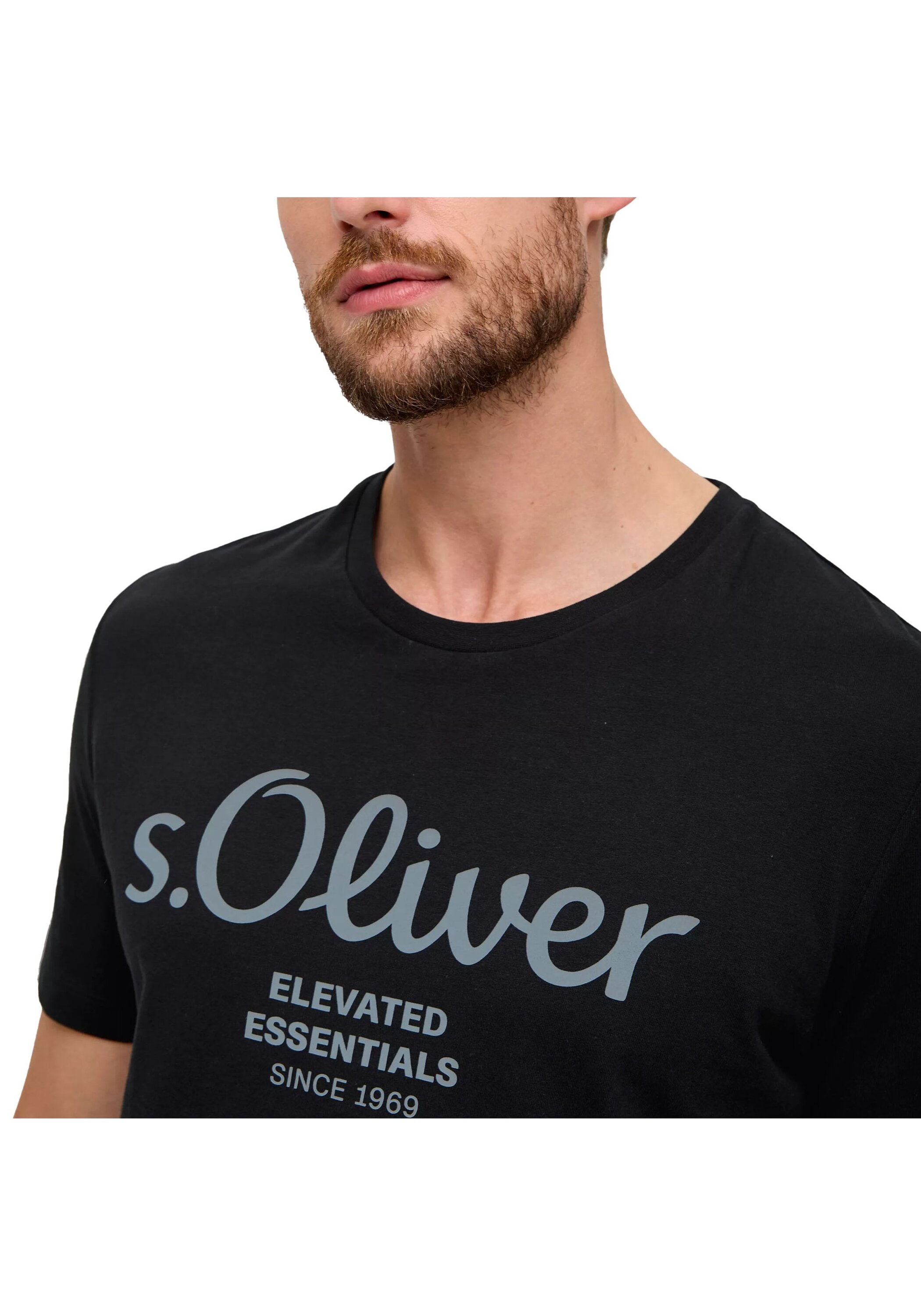 s.Oliver T-Shirt »T-Shirt Logo T-Shirt 1er Pack«