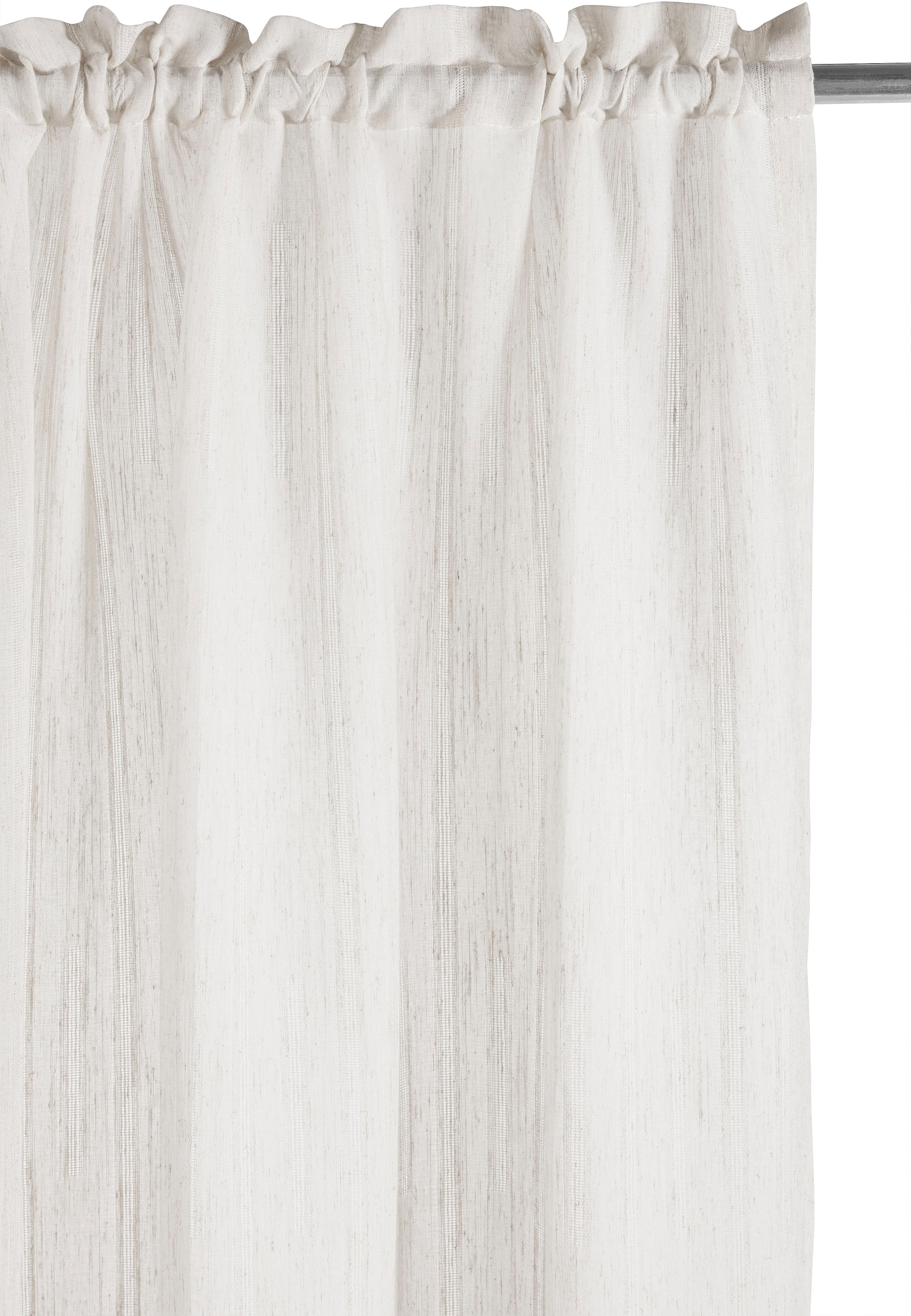 LeGer Home BAUR | bestellen (1 St.), »Esra«, Gercke Gardine feinen by Größen verschiedene gewebt, halbtransparent, Lena Streifen