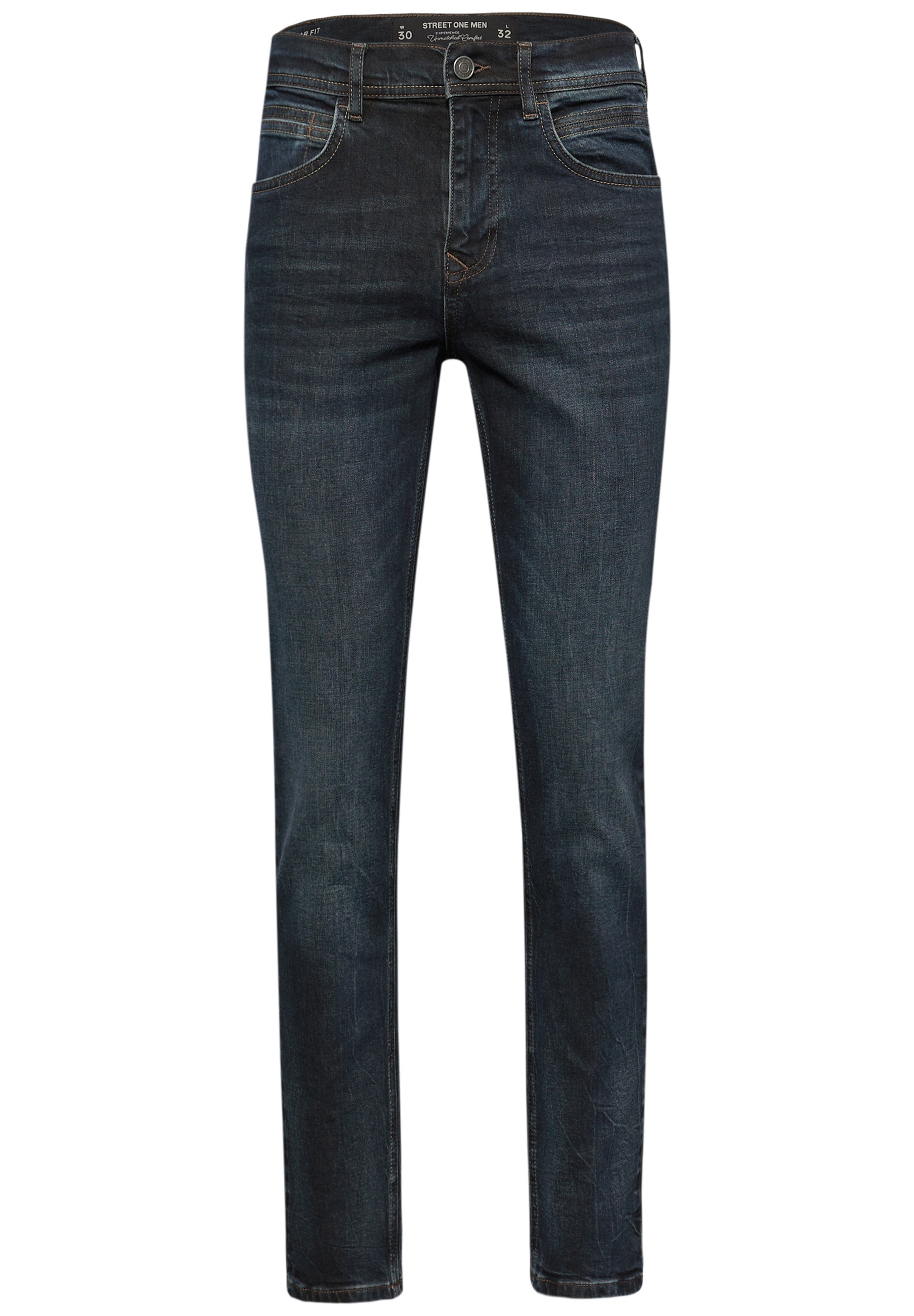 STREET ONE MEN Regular-fit-Jeans 5-Pocket-Style