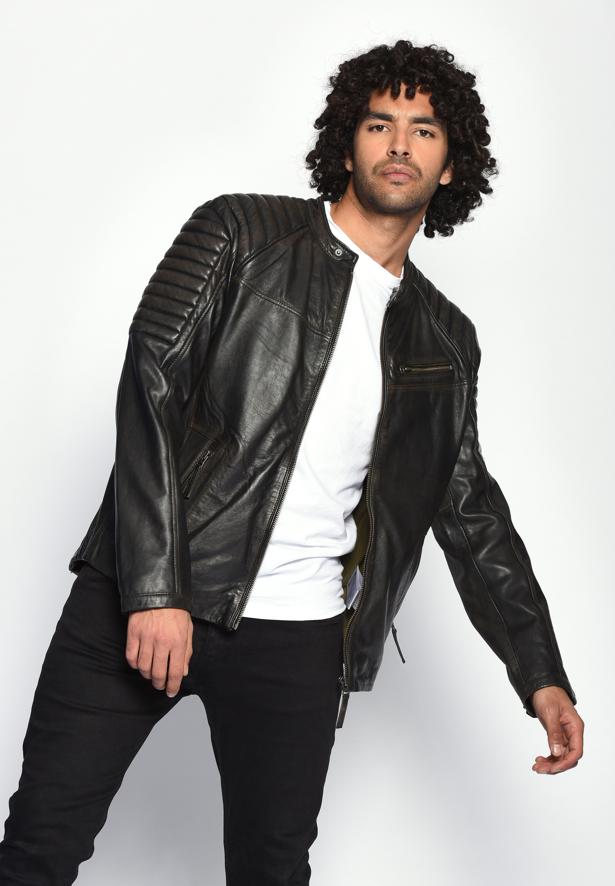 MUSTANG Lederjacke »Denis«