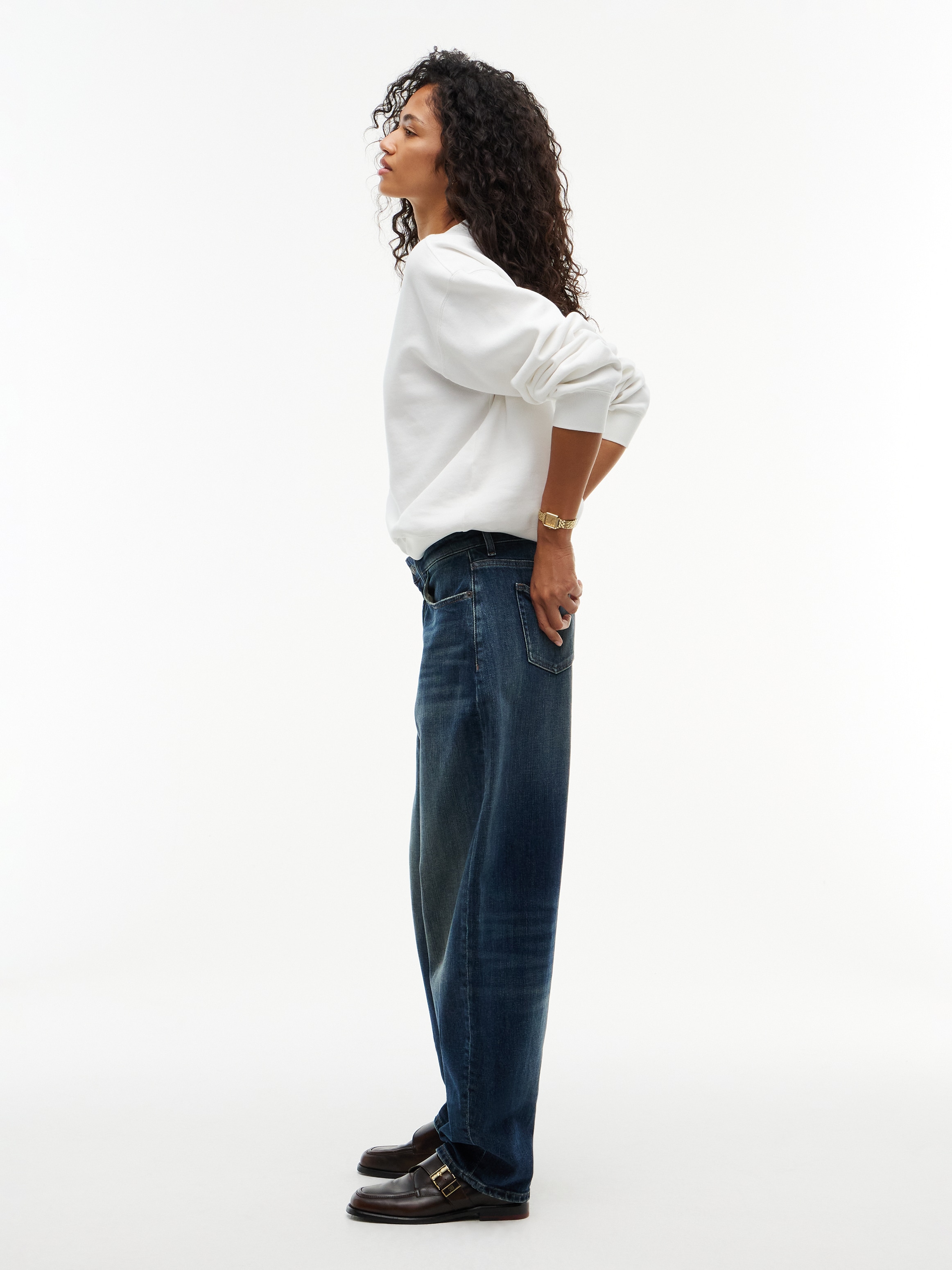 Tommy Jeans Loose-fit-Jeans »JEANIE BALLOON DJ5152« Baumwollmischung, loose fit