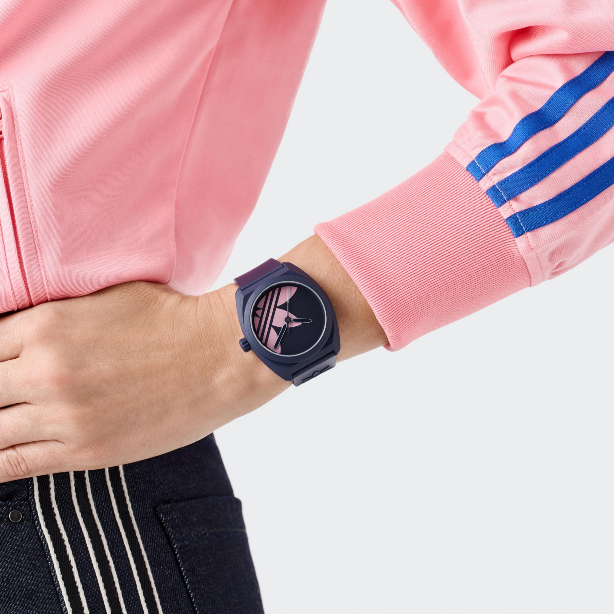 adidas Originals Quarzuhr »PROJECT THREE«, Armbanduhr, Herrenuhr, Damenuhr, Polyurethanband, Mineralglas