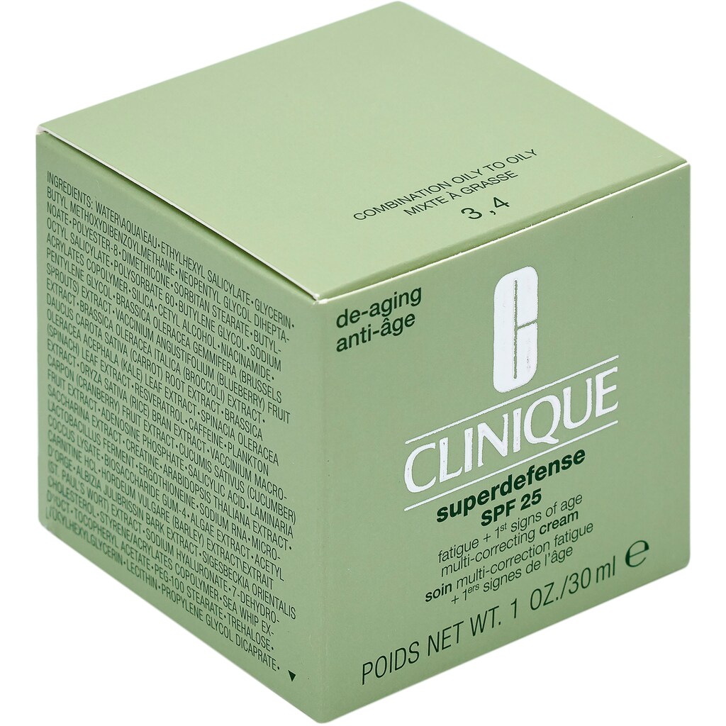 CLINIQUE Tagescreme »Superdefense Cream Spf 25 skin Type 3/4«