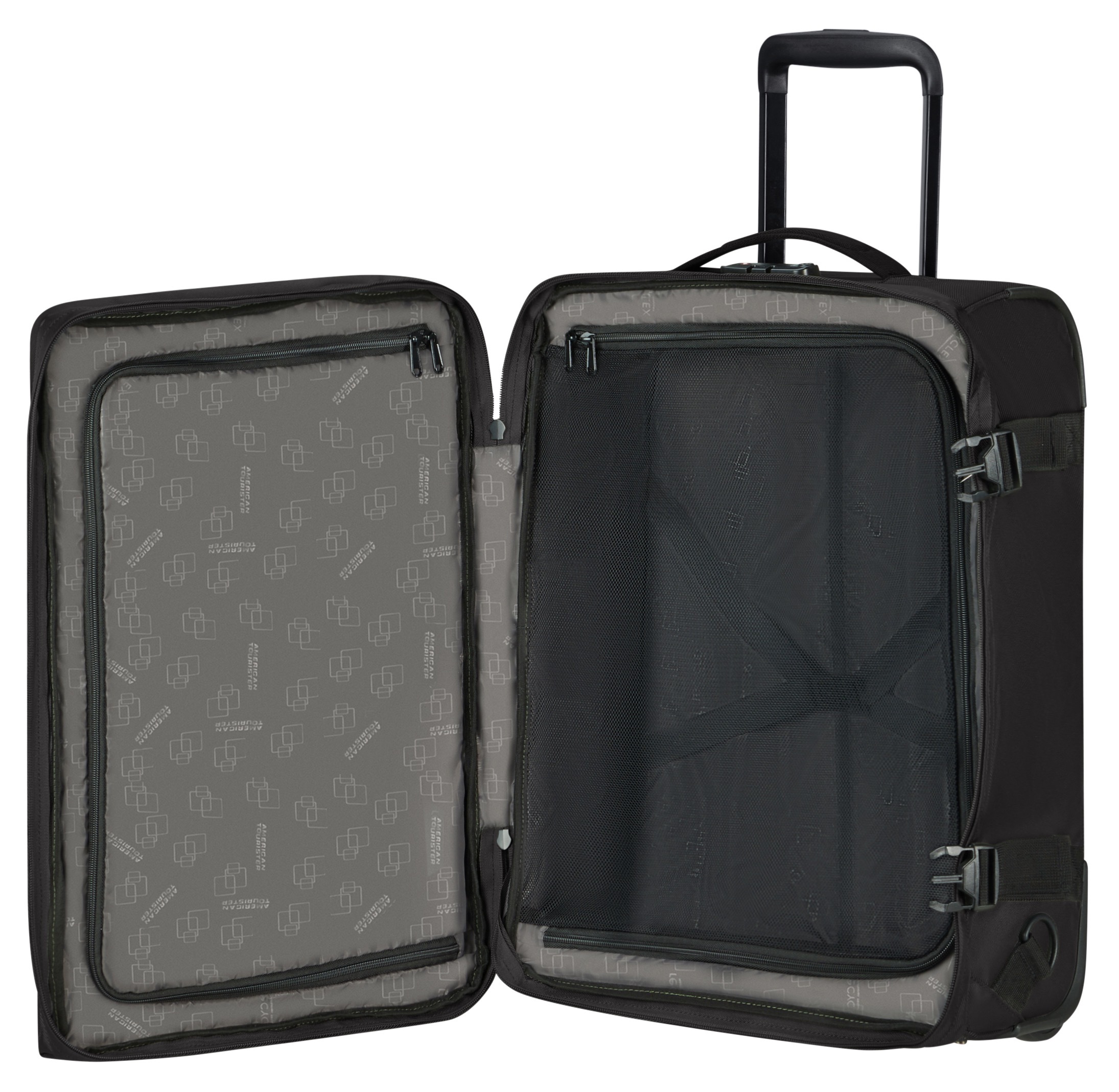 American Tourister® Reisetasche »URBAN TRACK 55«, Handgepäcktasche Reisetasche Rollen Laptopfach Rucksacktragegurte