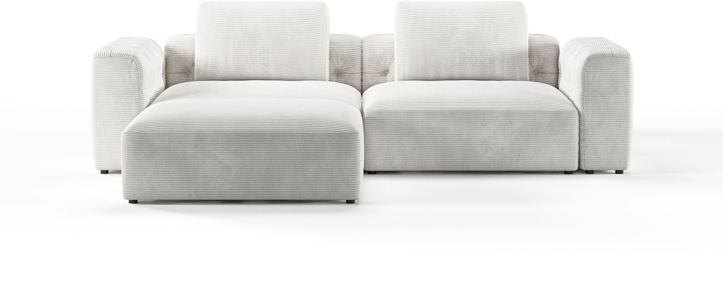 RAUM.ID Ecksofa "Cushid L-Form", Modulset, bestehend aus 3 Teilen günstig online kaufen