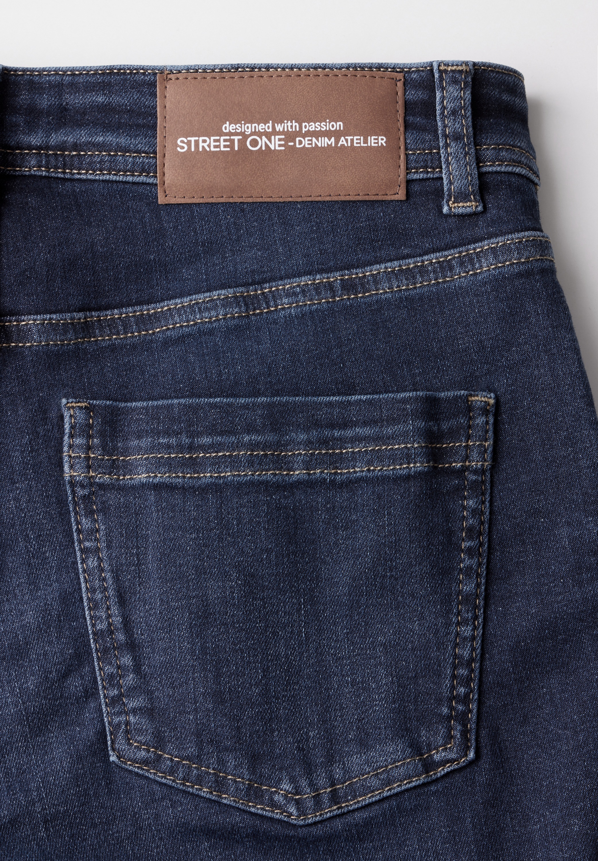 STREET ONE Slim-fit-Jeans, 5-Pocket-Style