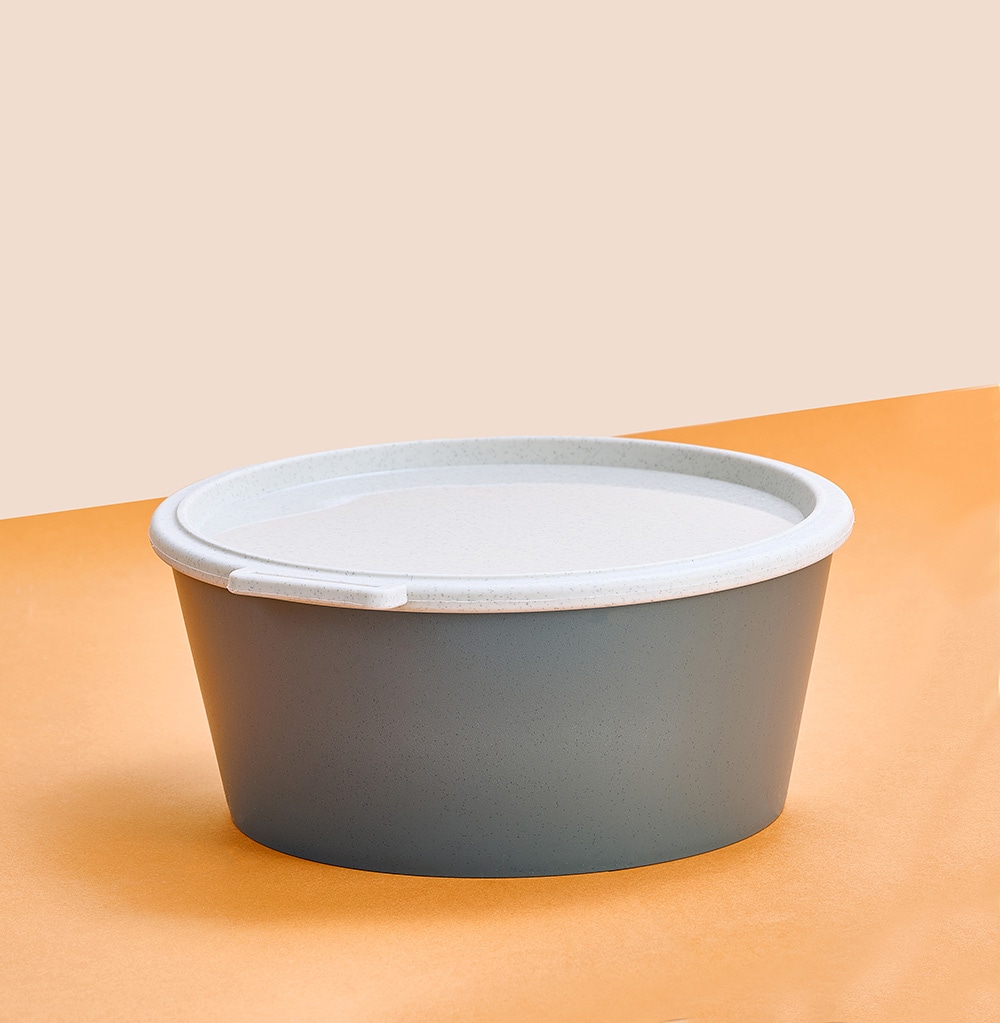 KOZIOL Aufbewahrungsschüssel »MOVE BOX 2,2 Schale 2,2l mit Deckel« 1 tlg.