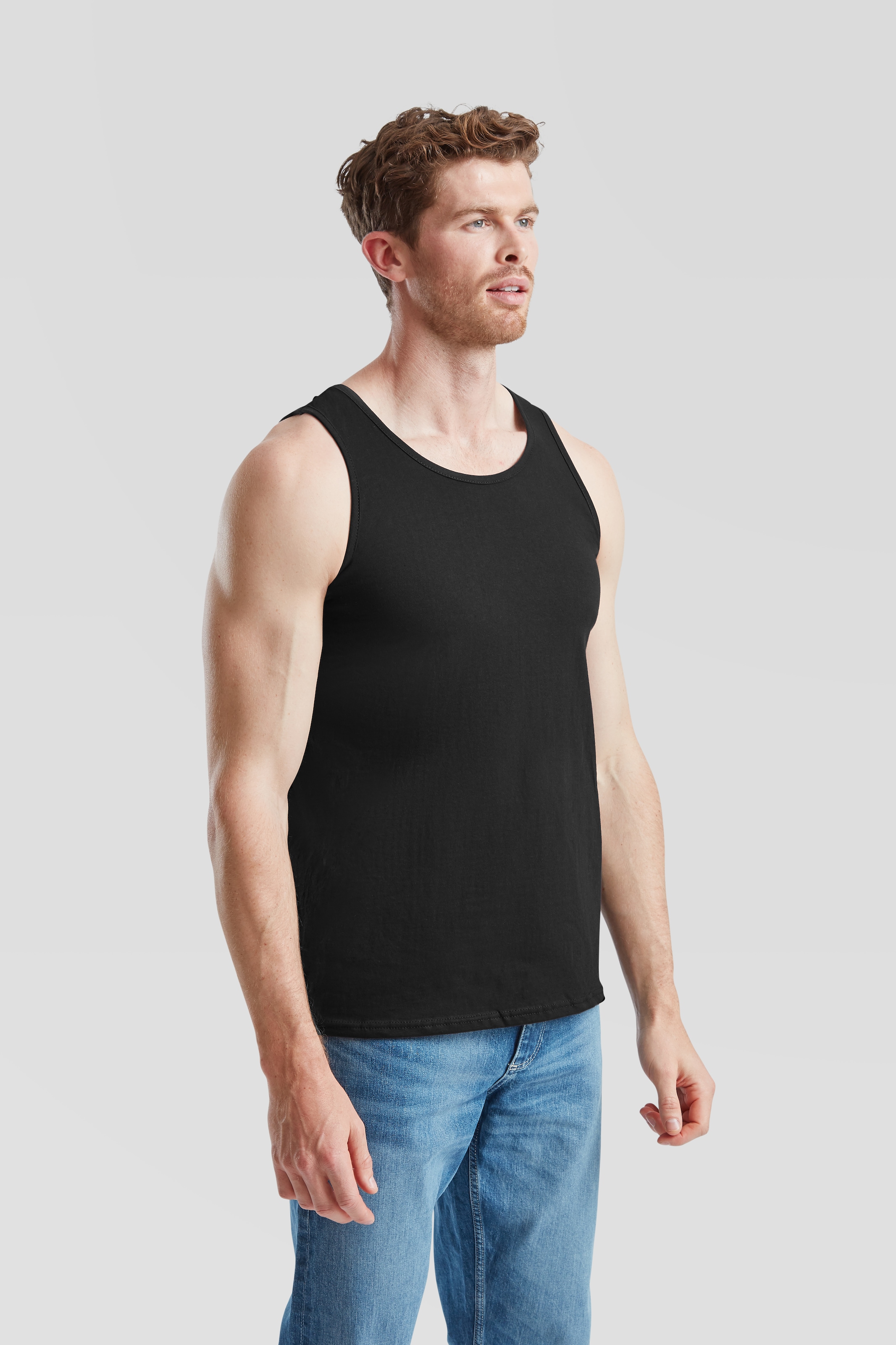 Fruit of the Loom Tanktop, (Packung, 2 tlg.), aus reiner Baumwolle günstig online kaufen