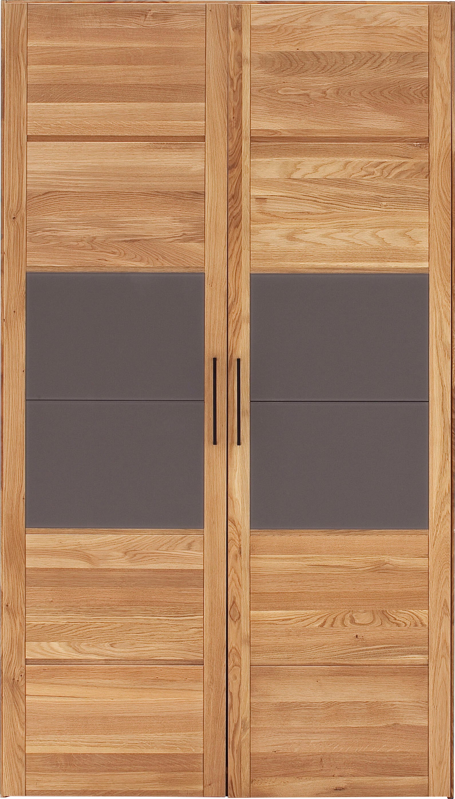 Home affaire Kleiderschrank "Chamara" aus massivem Eichenholz, in unterschiedlichen Breiten, Höhe 218 cm