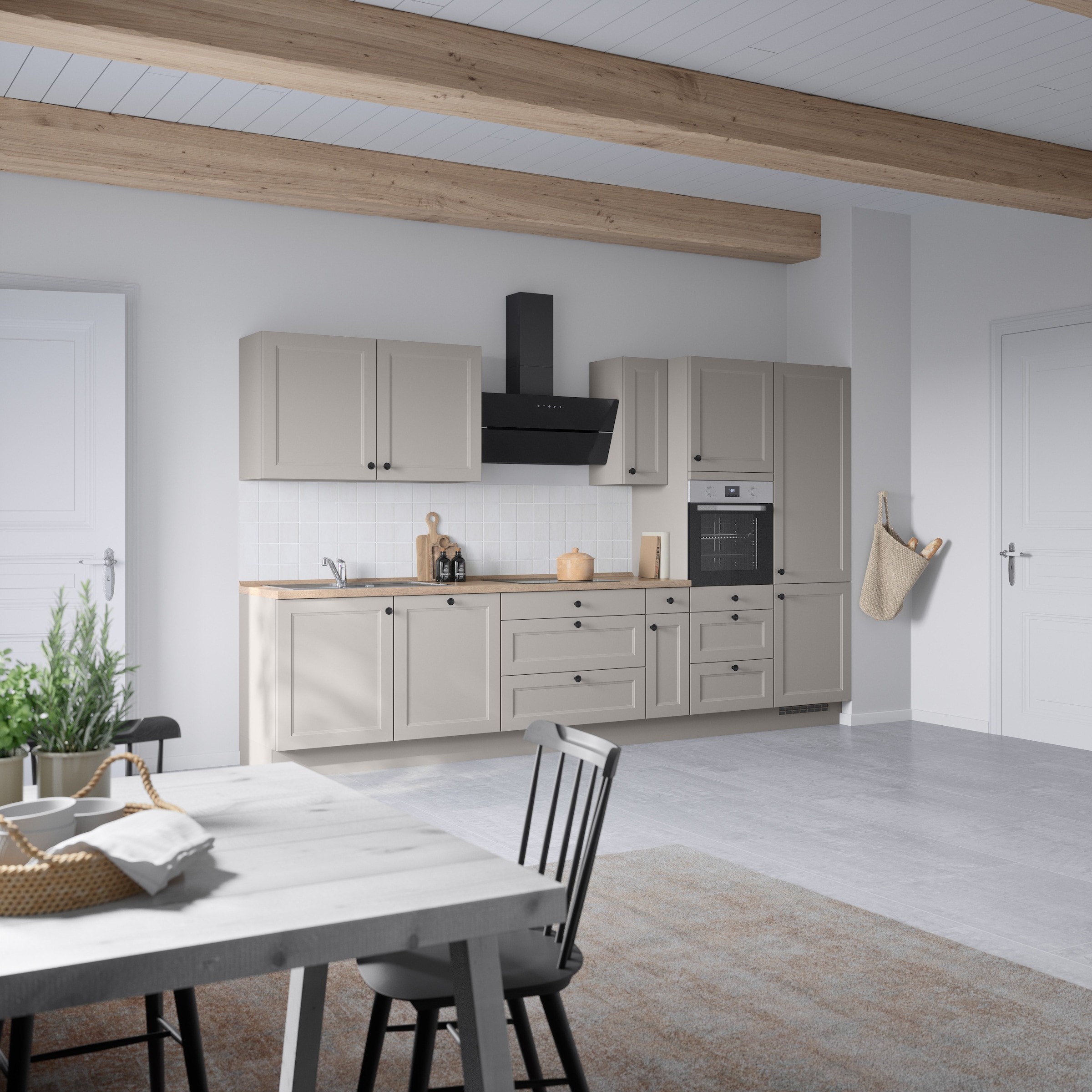 nobilia® Küchenzeile »"Cascada II"«, vormontiert, Breite 360 cm, Ausrichtung wählbar, wahlw. mit E-Geräten