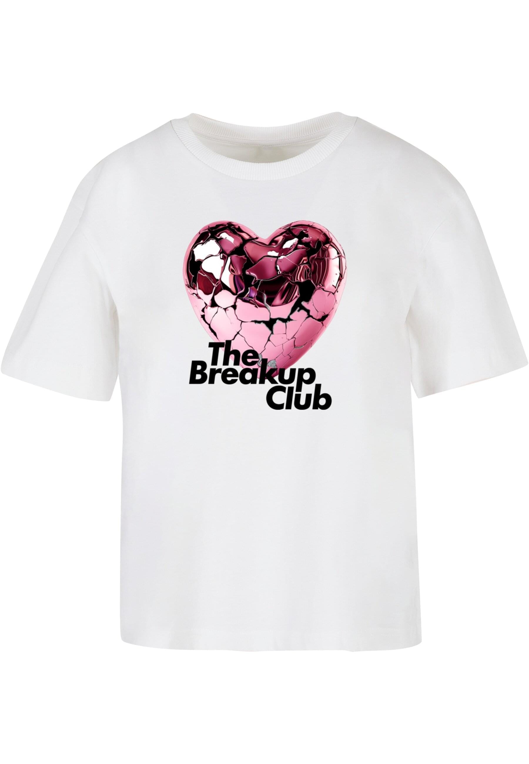 Miss Tee T-Shirt "Miss Tee Damen The Breakup Club Tee" 1 Stk. tlg. günstig online kaufen