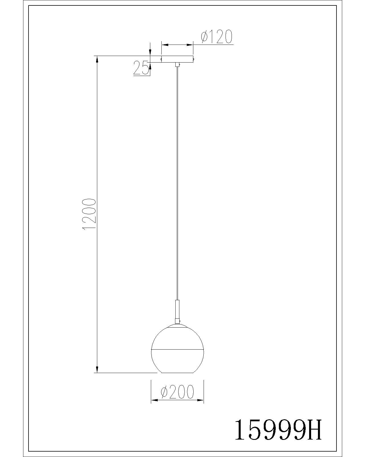 GLOBO LIGHTING Hängeleuchte »RAGUSA« E27 1 Stk. sandfarbene Glas-Pendelleuchte, Opalglas, 1xE27, Ø200mm