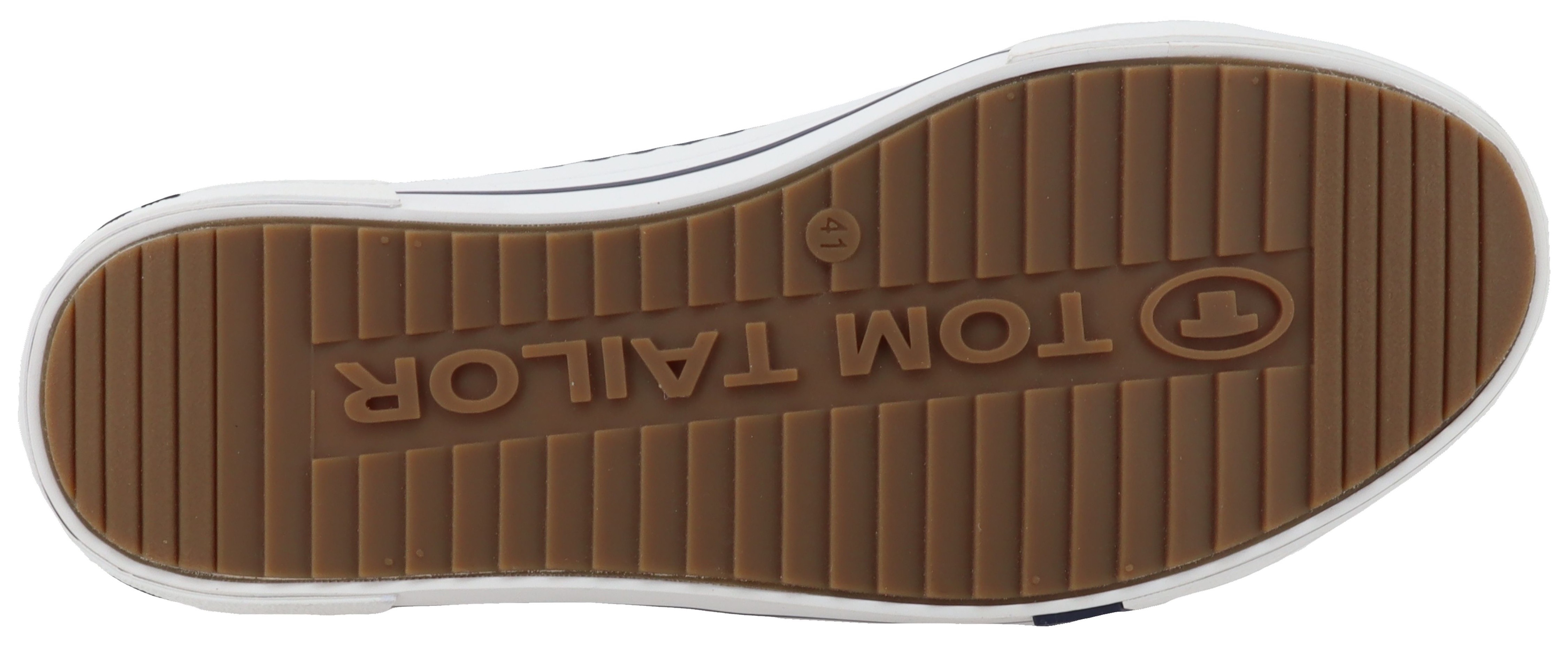 Thumbnail - TOM TAILOR Sneaker Freizeitschuh, Halbschuh, Schnürschuh mit Außen-Reißverschluss