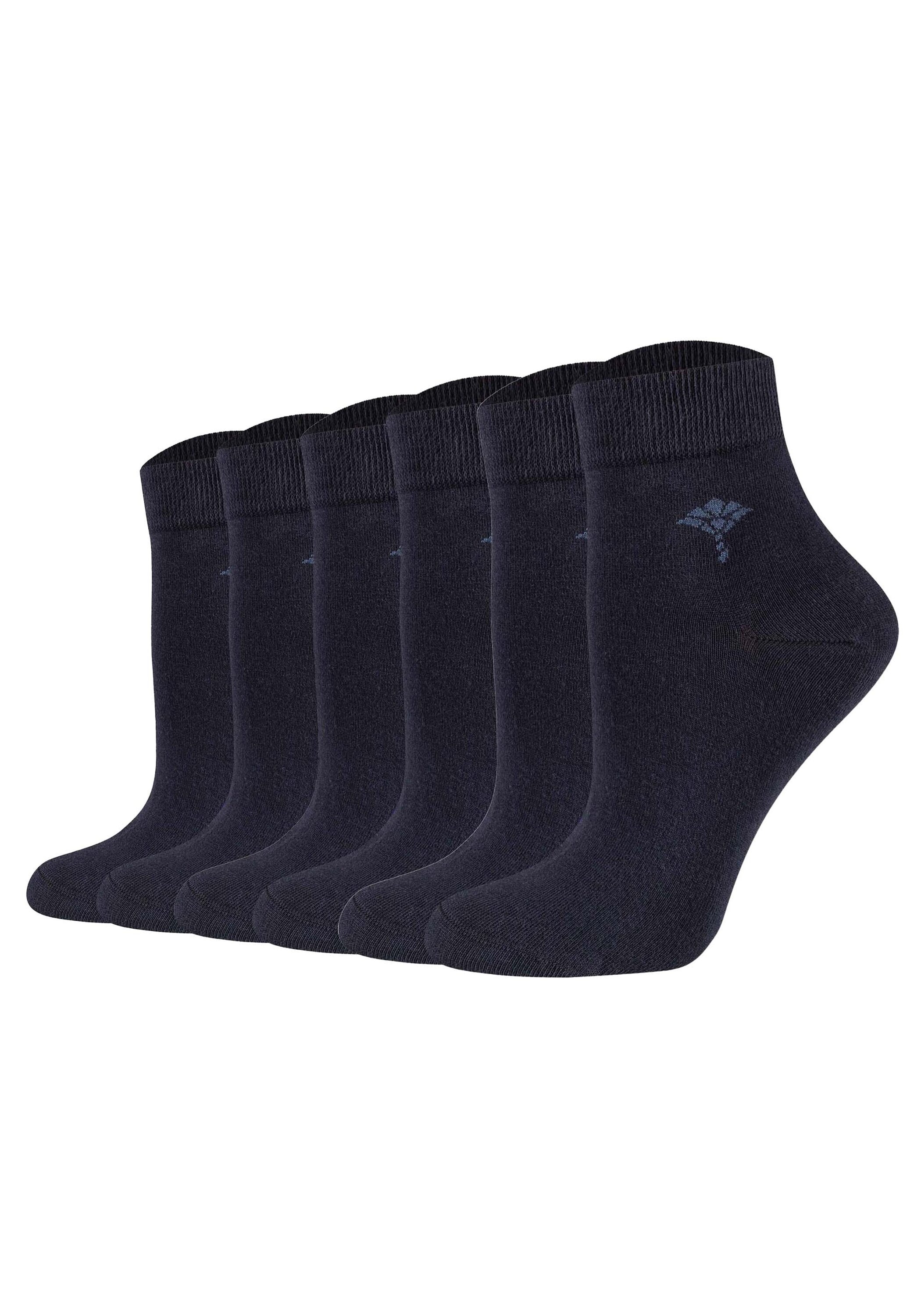 JOOP Kurzsocken "Socken Women for your daily glam cotton Socks 6p 6er Pack" 6 Paar tlg.