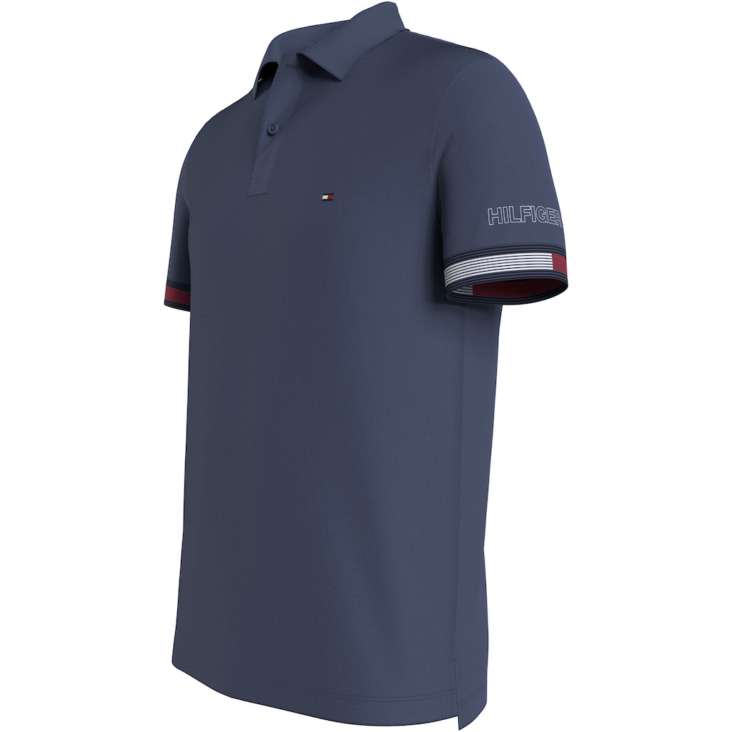 Tommy Hilfiger Poloshirt »FLAG CUFF SLIM POLO«