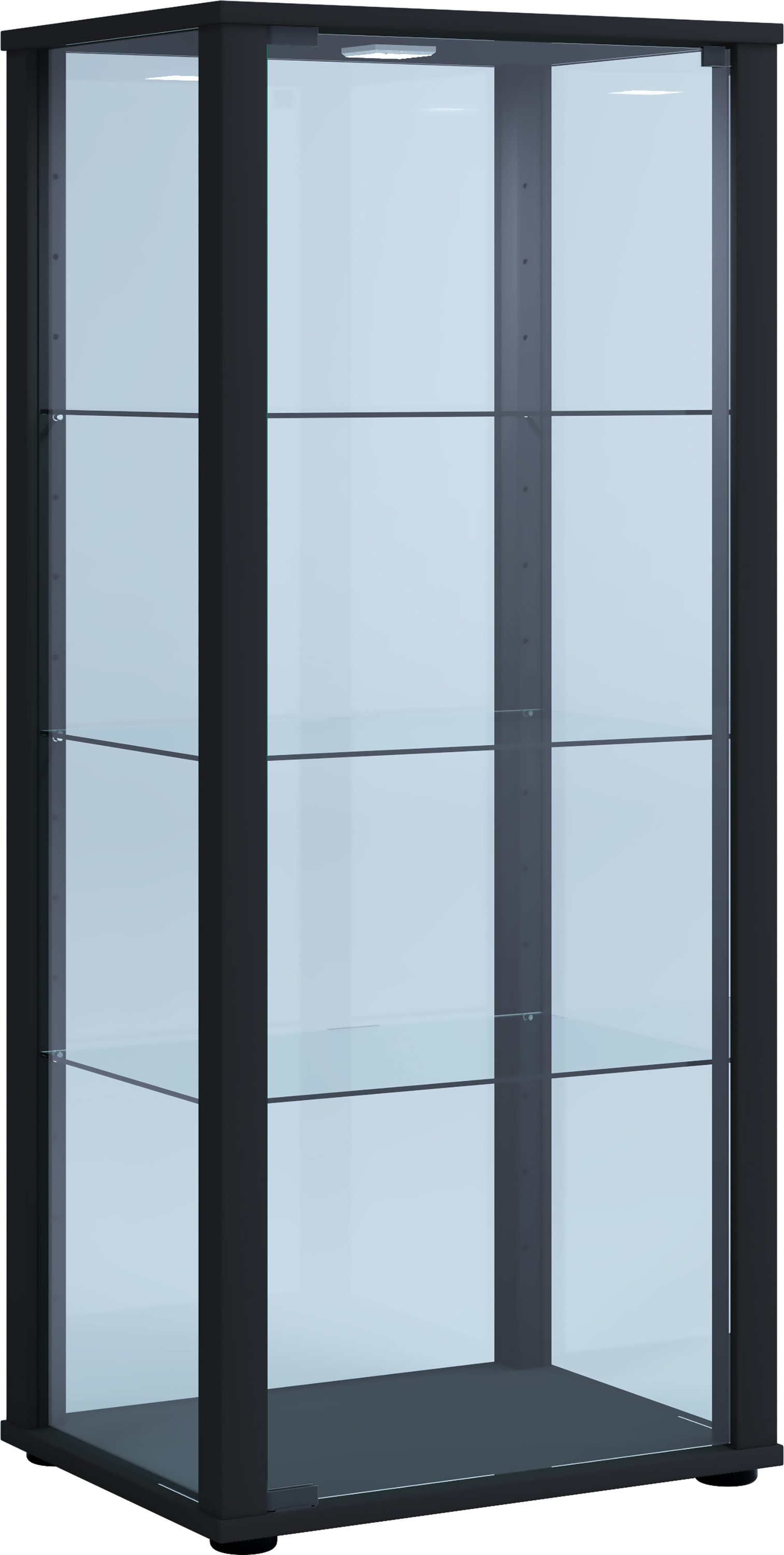 VCM Standvitrine »Holz Glas Stand Vitrine Sammelvitrine Kavisa M«