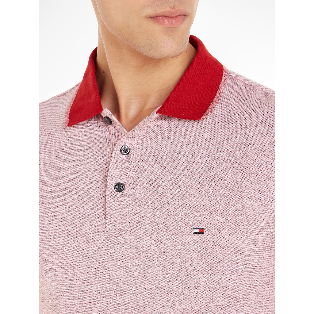 Tommy Hilfiger Poloshirt »MOULINE TIPPED SLIM POLO«