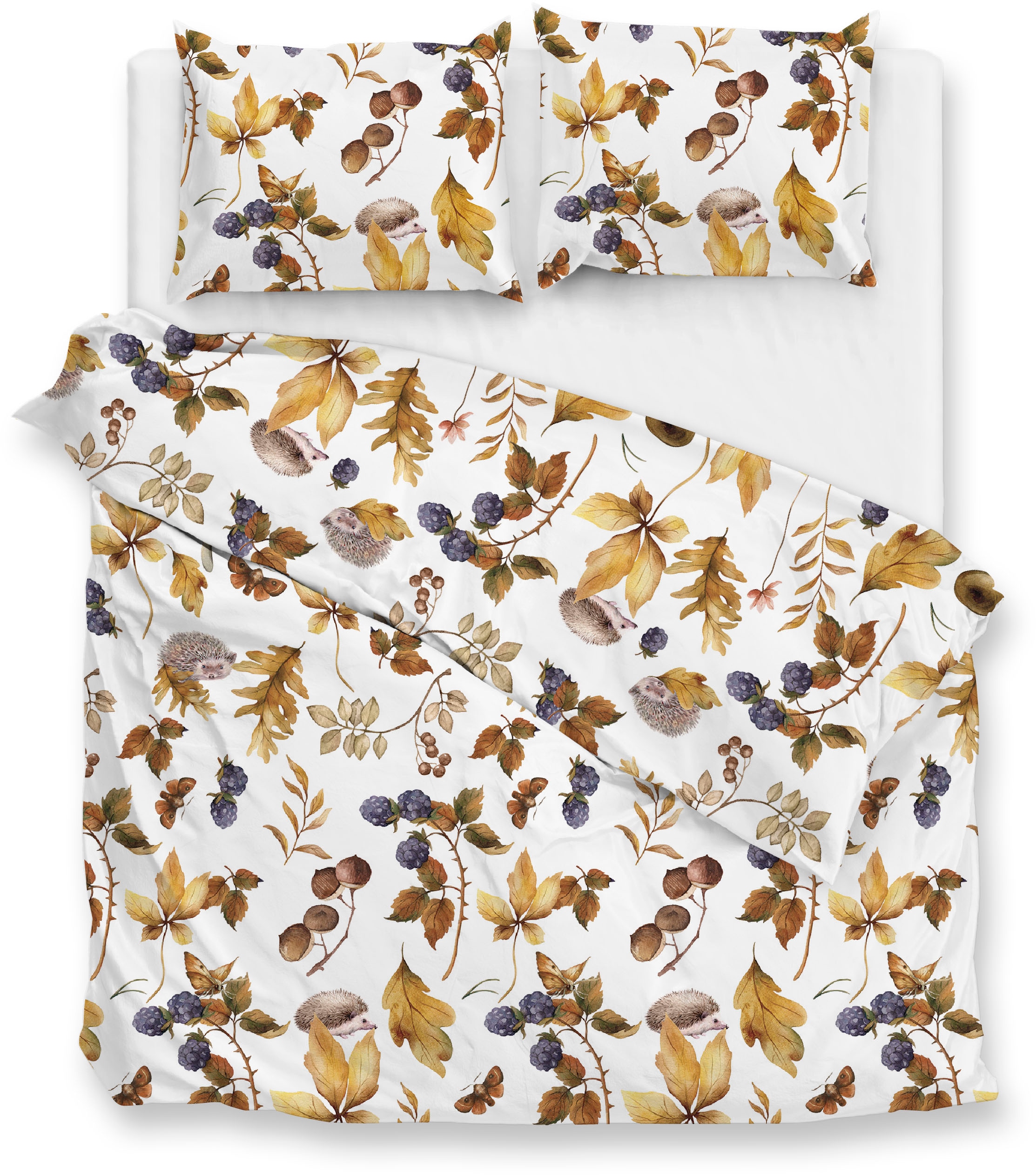 ZO HOME Bettwäsche "Castagno" 2 Stk. Bettwäsche aus 100% Baumwolle, hochwer günstig online kaufen