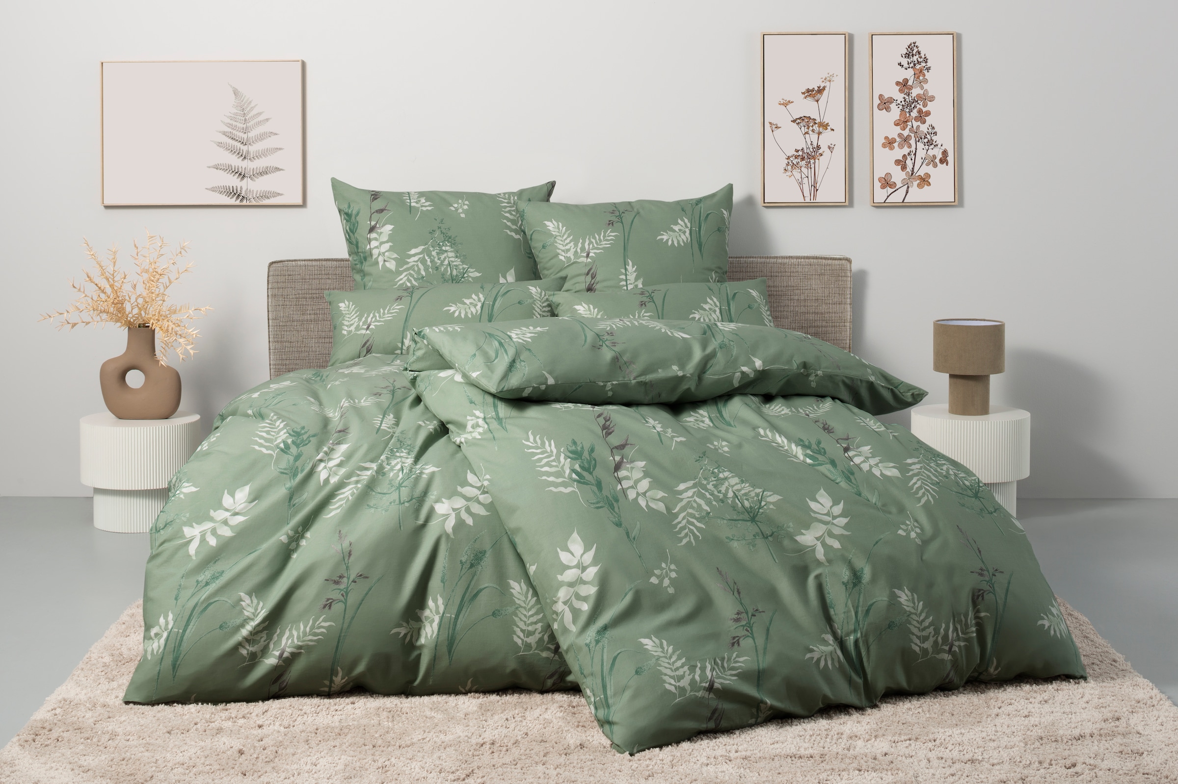 BIERBAUM Bettwäsche "Hellena" 2 Stk. tlg. in Gr. 135x200 oder 155x220 cm, 1 günstig online kaufen