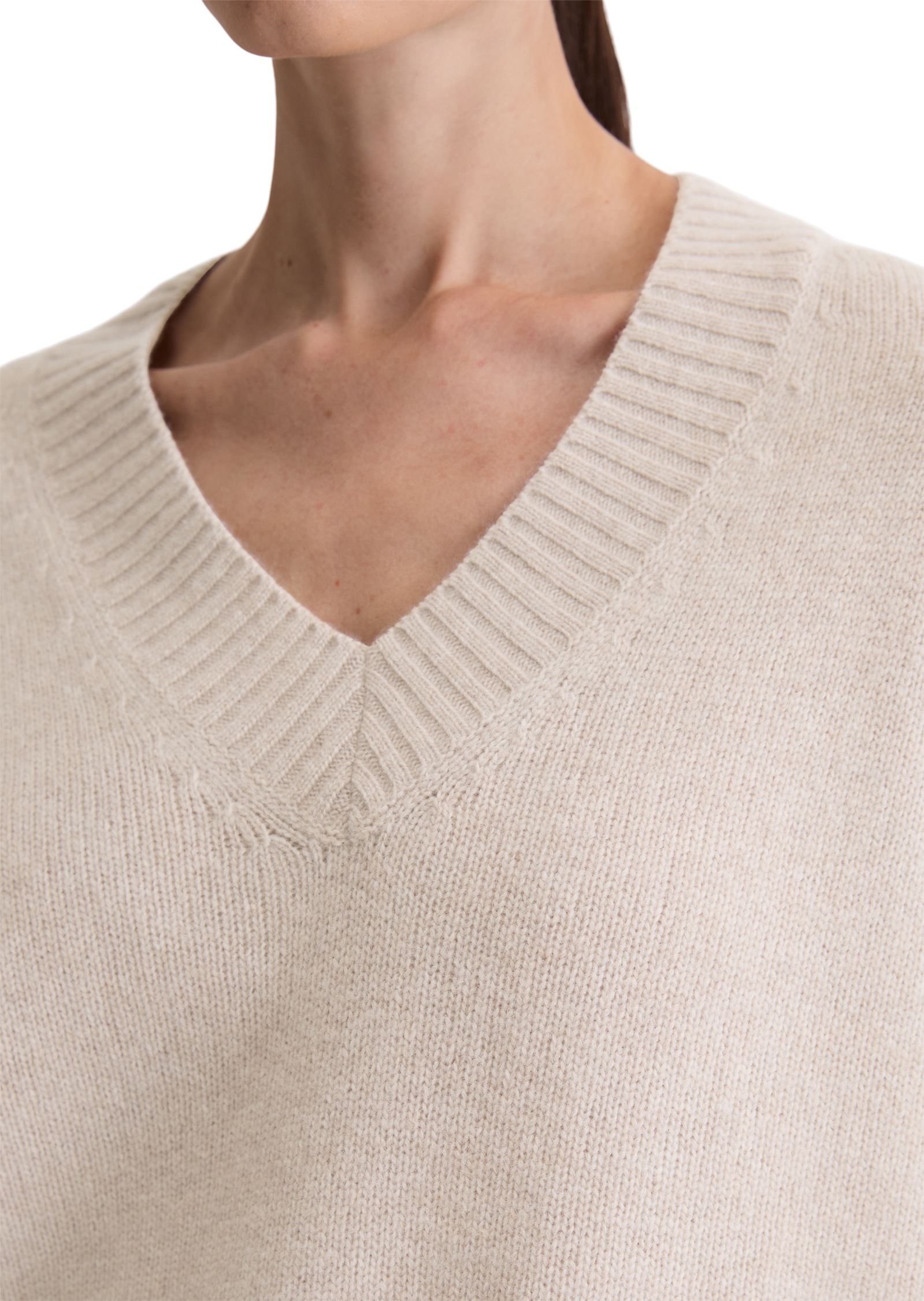 Marc O'Polo Strickpullover »aus softem Merinowolle-Mix«