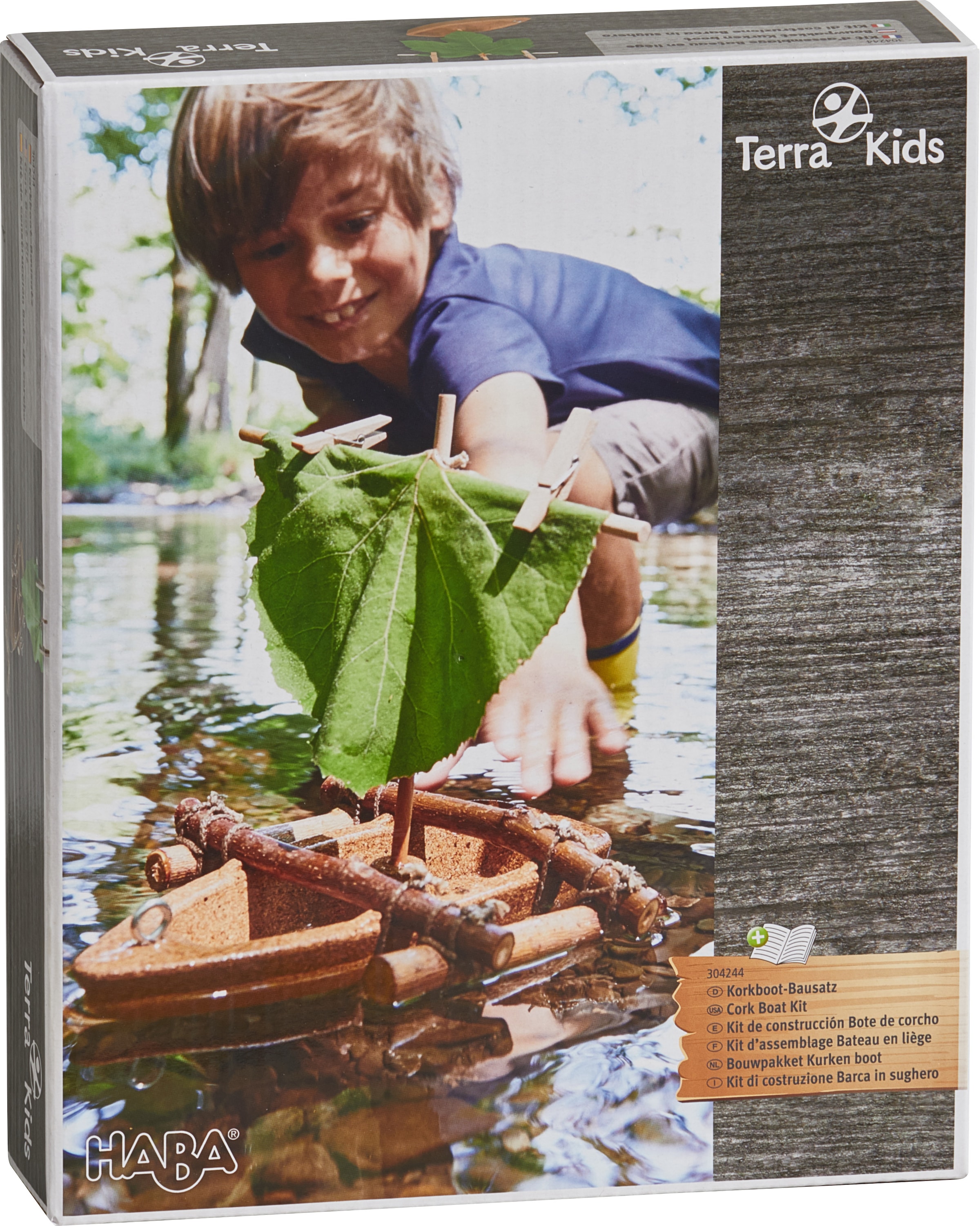 Modellbausatz »Terra Kids, Korkboot-Bausatz«