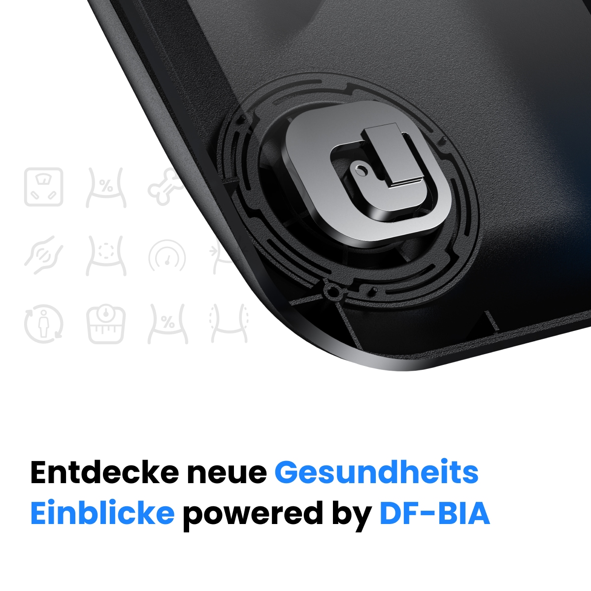 Renpho Körper-Analyse-Waage »Morpho Scan Körperanalysewaage« Mehrere Messungen und umfassende Gesundheitsanalyse