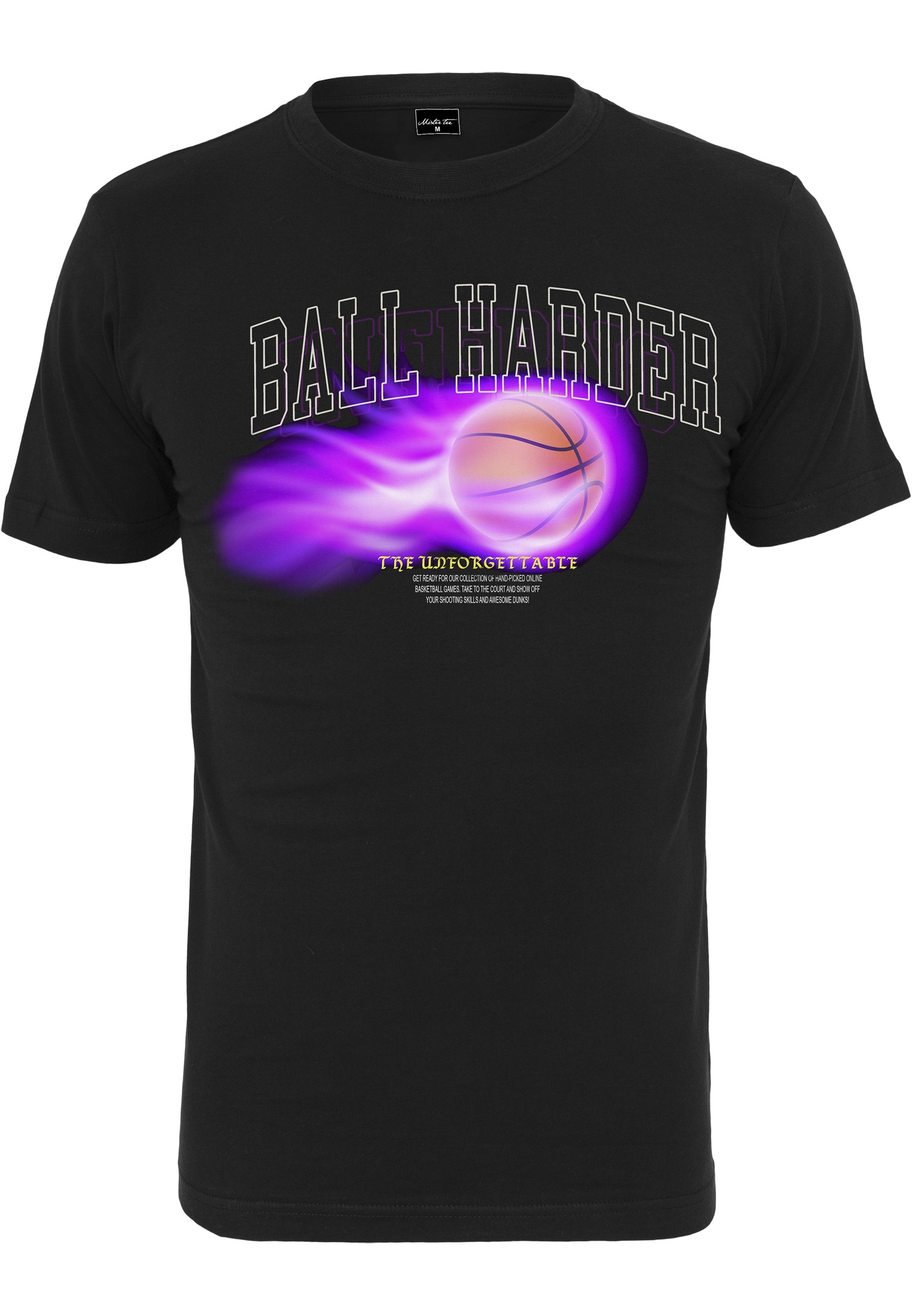 MisterTee Kurzarmshirt »Herren Ball Harder Tee«, (1 tlg.)