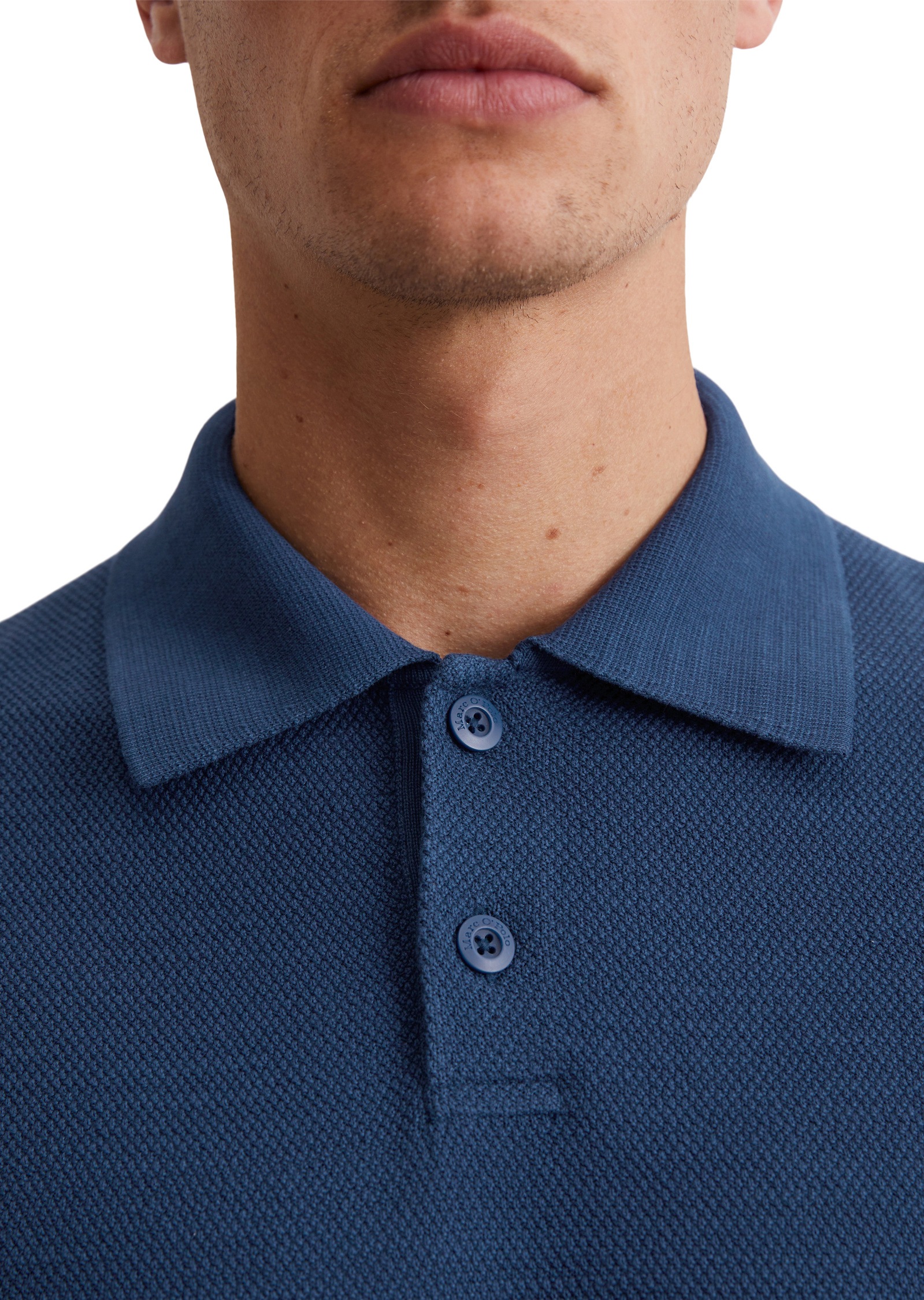 Marc O'Polo Kurzarmpullover »aus reiner Bio-Baumwolle«