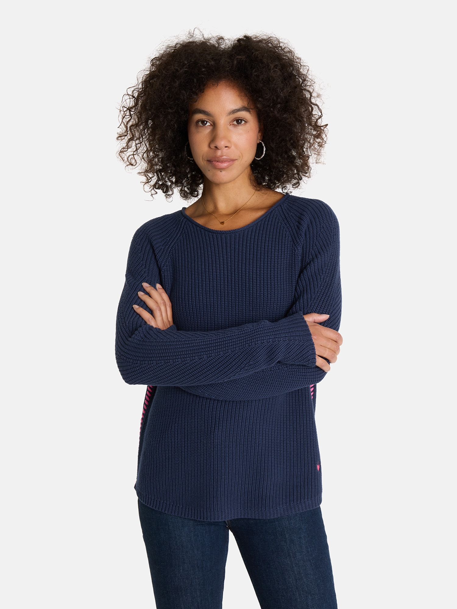 Lieblingsstück Strickpullover »BinjaL« aus 100% Baumwolle