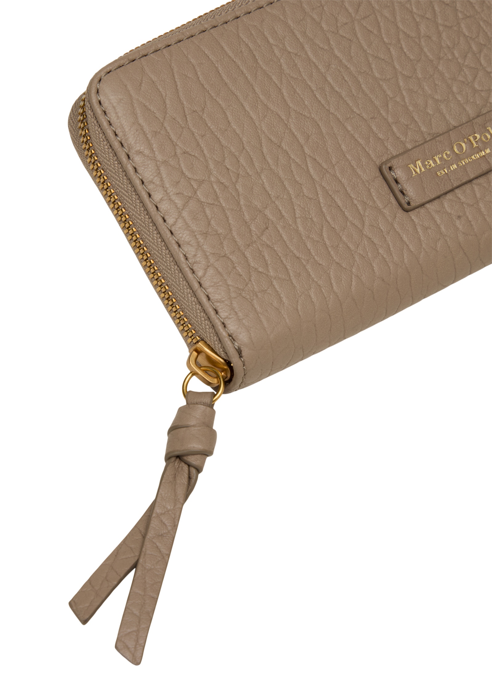 Marc O'Polo Geldbörse »aus markant genarbtem Schafleder«