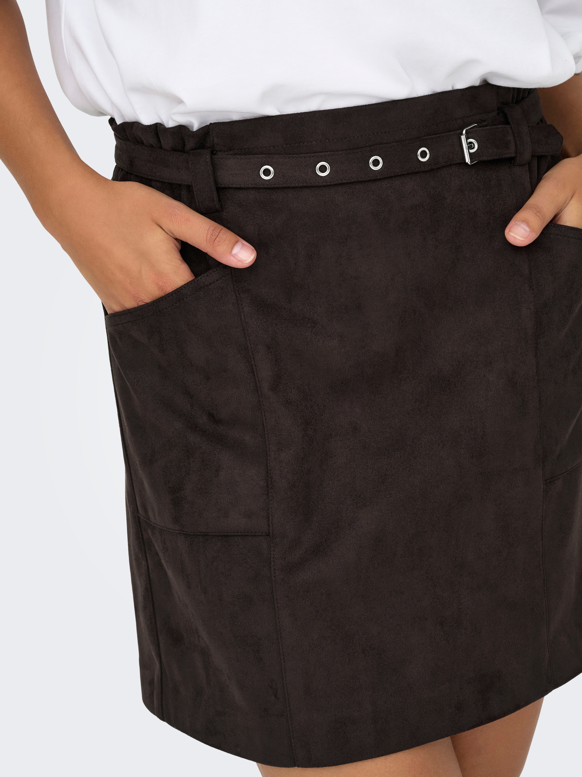 ONLY Minirock »ONLDIANE HEIDI LIFE FAUX SUEDE SKIRT OTW«