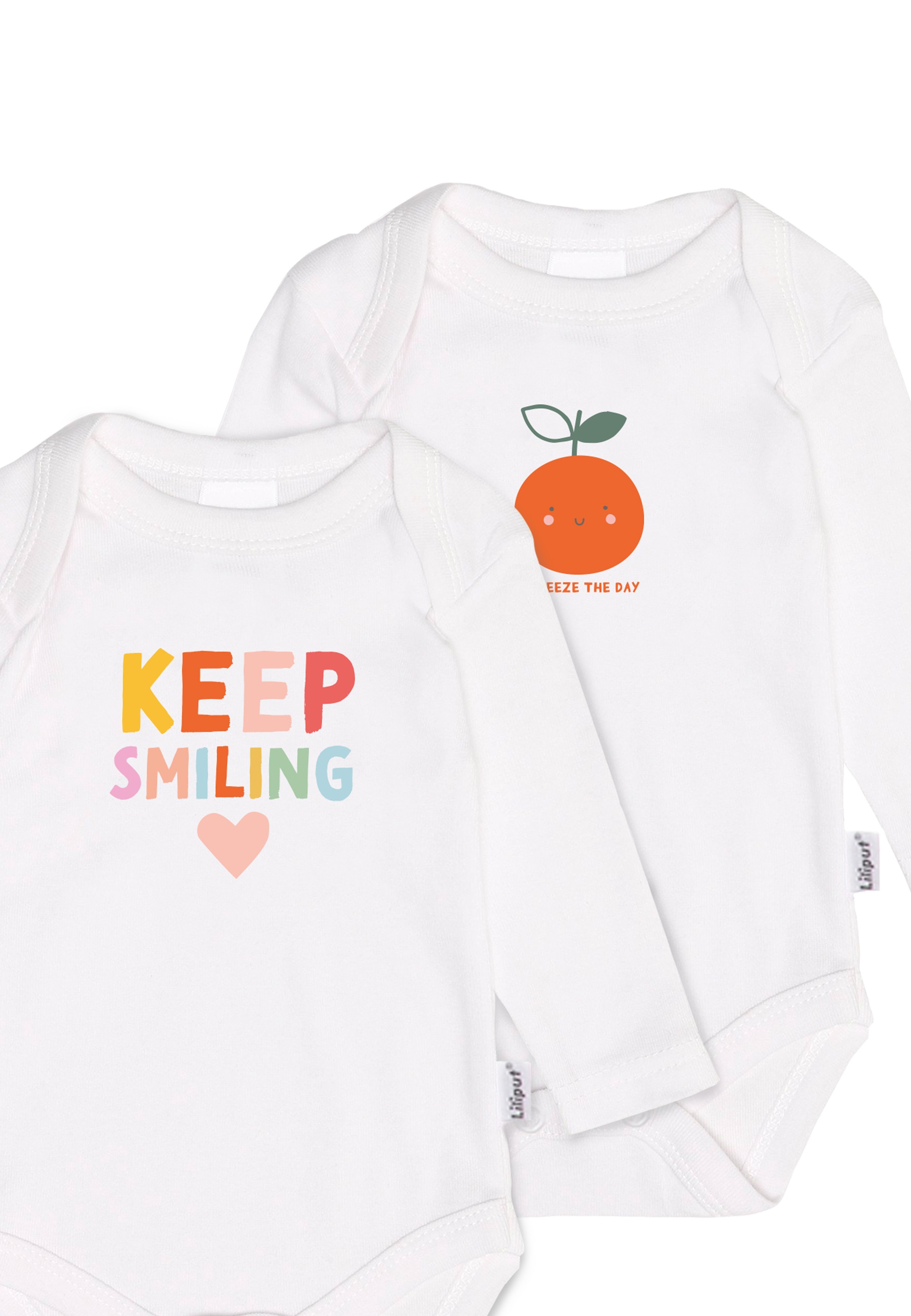 Liliput Body »Keep Smiling«, mit Rundhalsausschnitt im Doppelpack