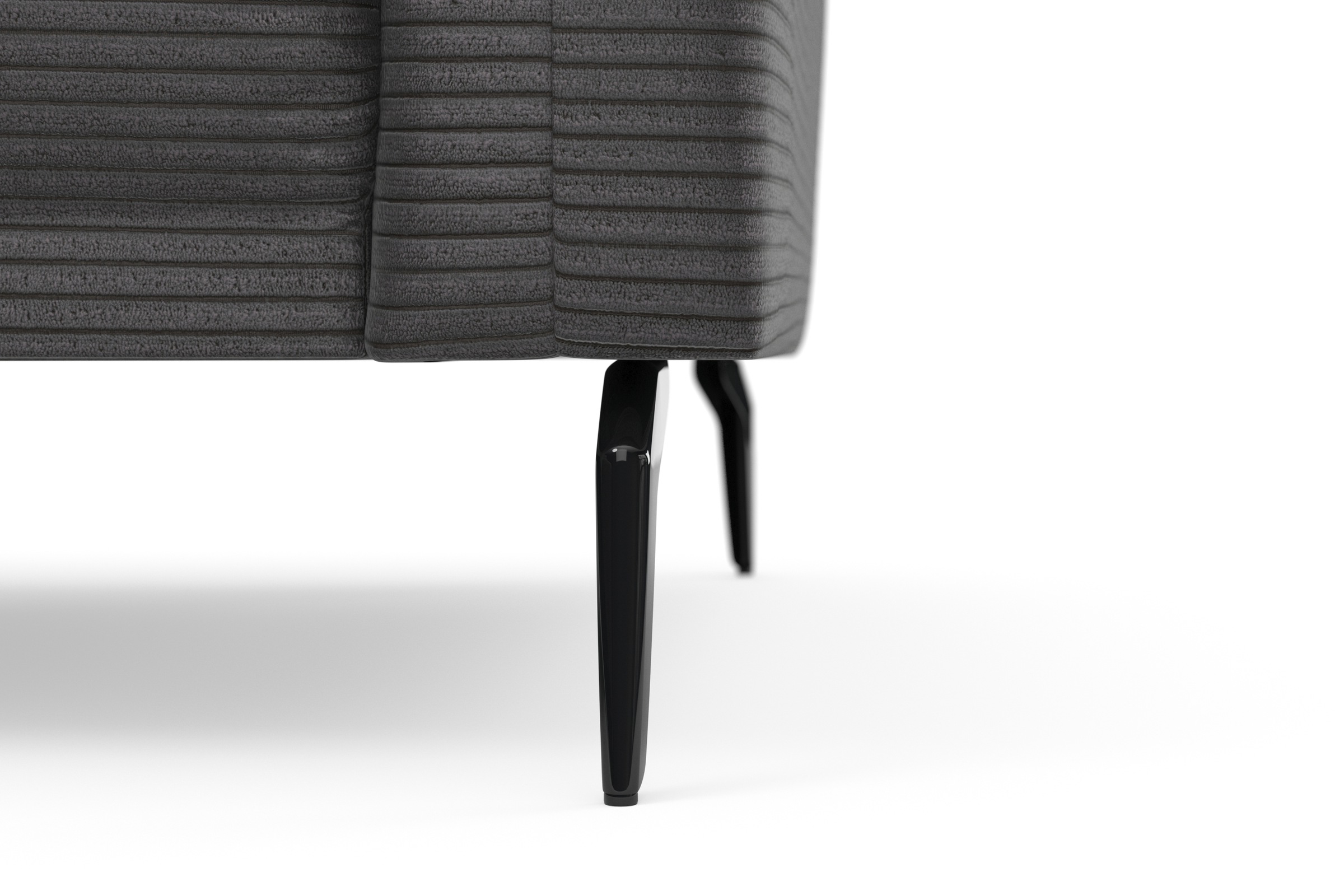 INOSIGN Ecksofa »Coco L-Form«, Sitztiefen-, Arm- und Kopfteilverstellung, Cord-Bezug, Fußhöhe 15 cm