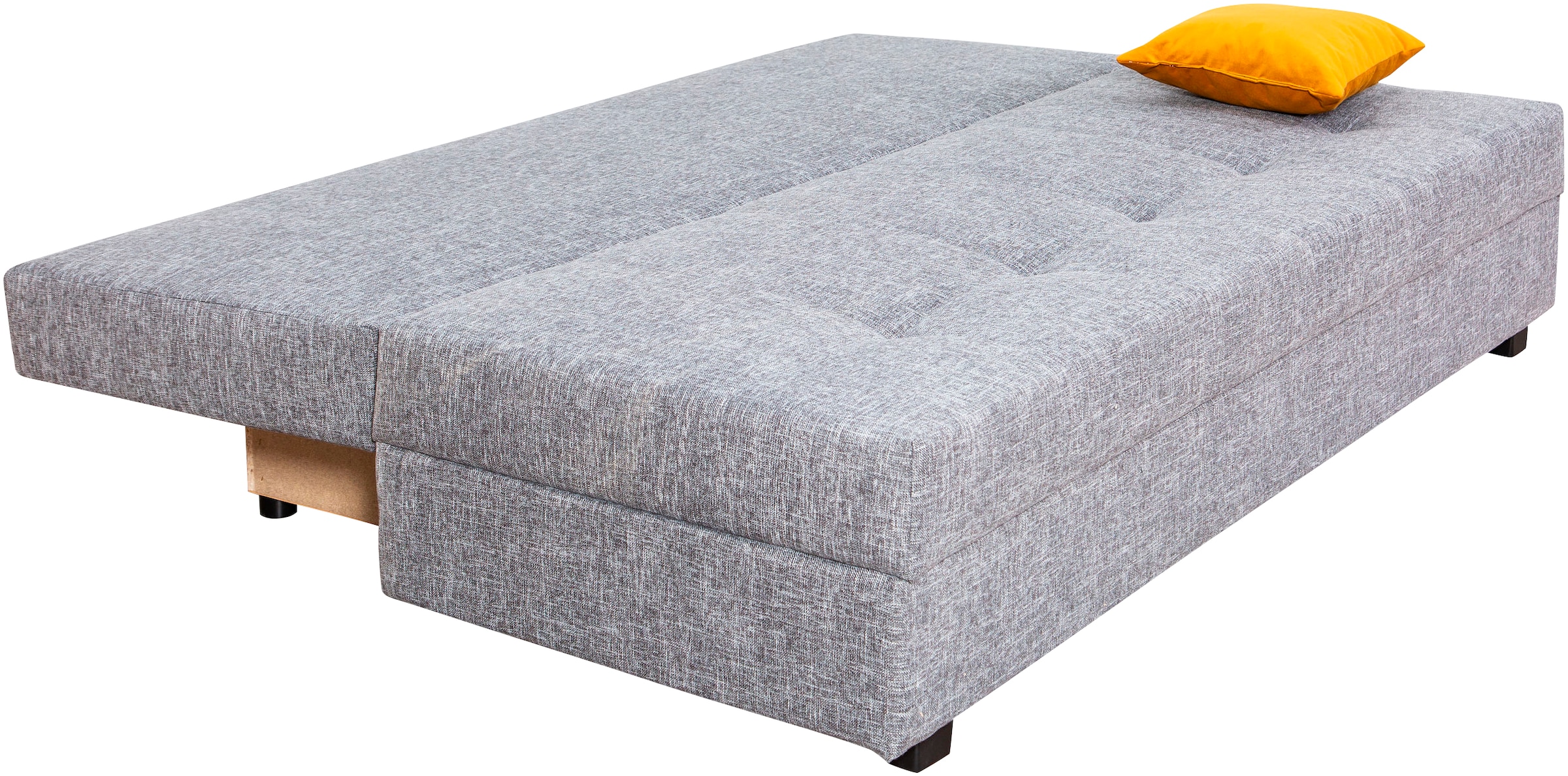 COLLECTION AB Schlafsofa »DARIA inklusive Schlafunktion und Bettkasten«, Schlafsofa,Bettfunktion,Bettkasten,inklusive Rückenkissen,Federkern