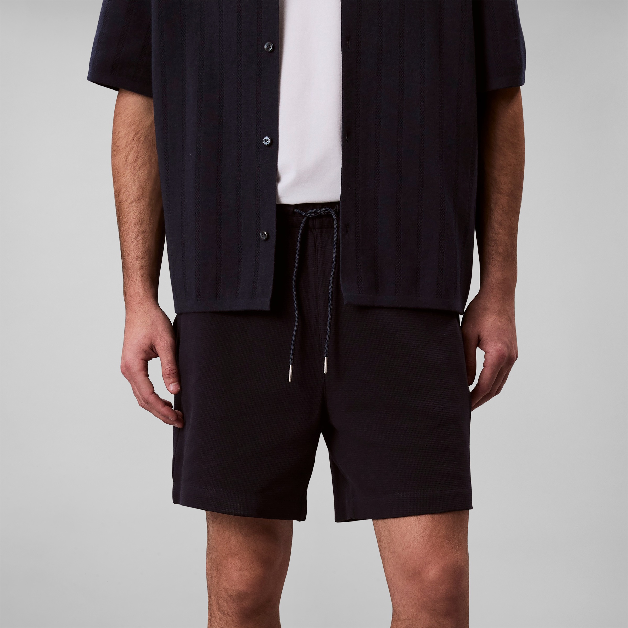 Calvin Klein Jeans Sweatshorts »HD COTTON WAFFLE SHORT«, Mit elastischem Bund
