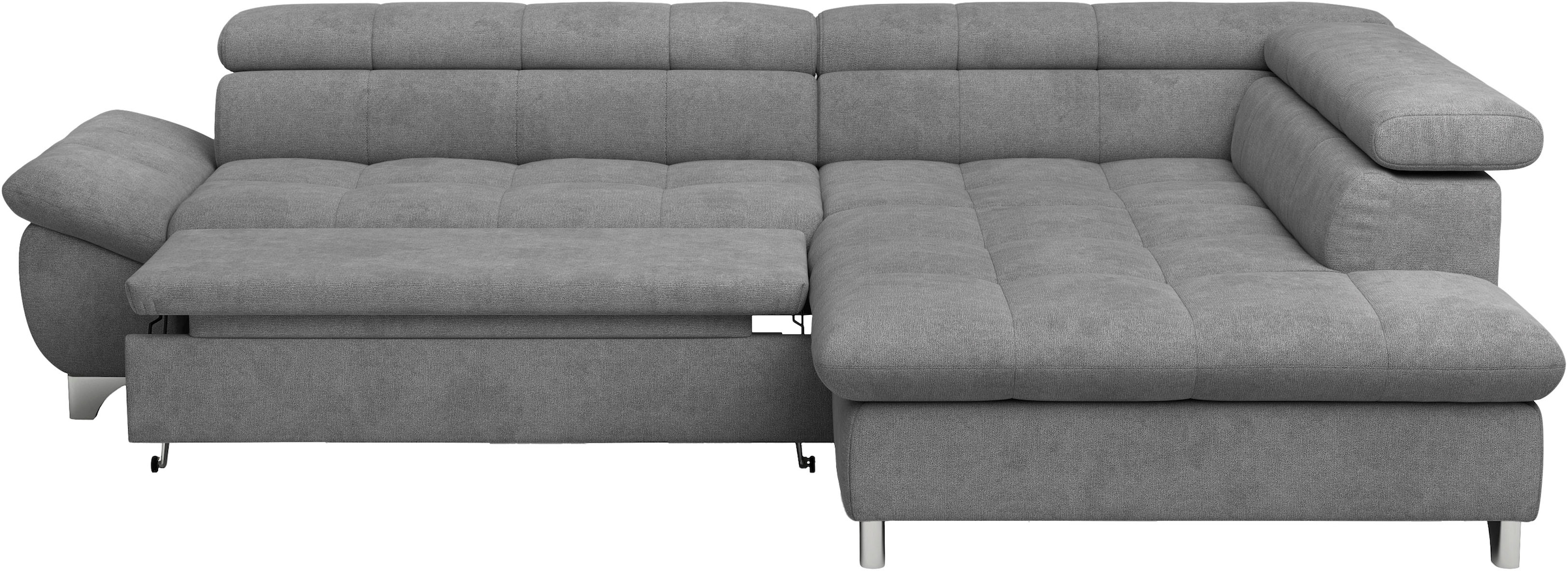 COTTA Ecksofa »Gemini L-Form«, mit Kopfteilverstellung, wahlweise mit Bettfunktion