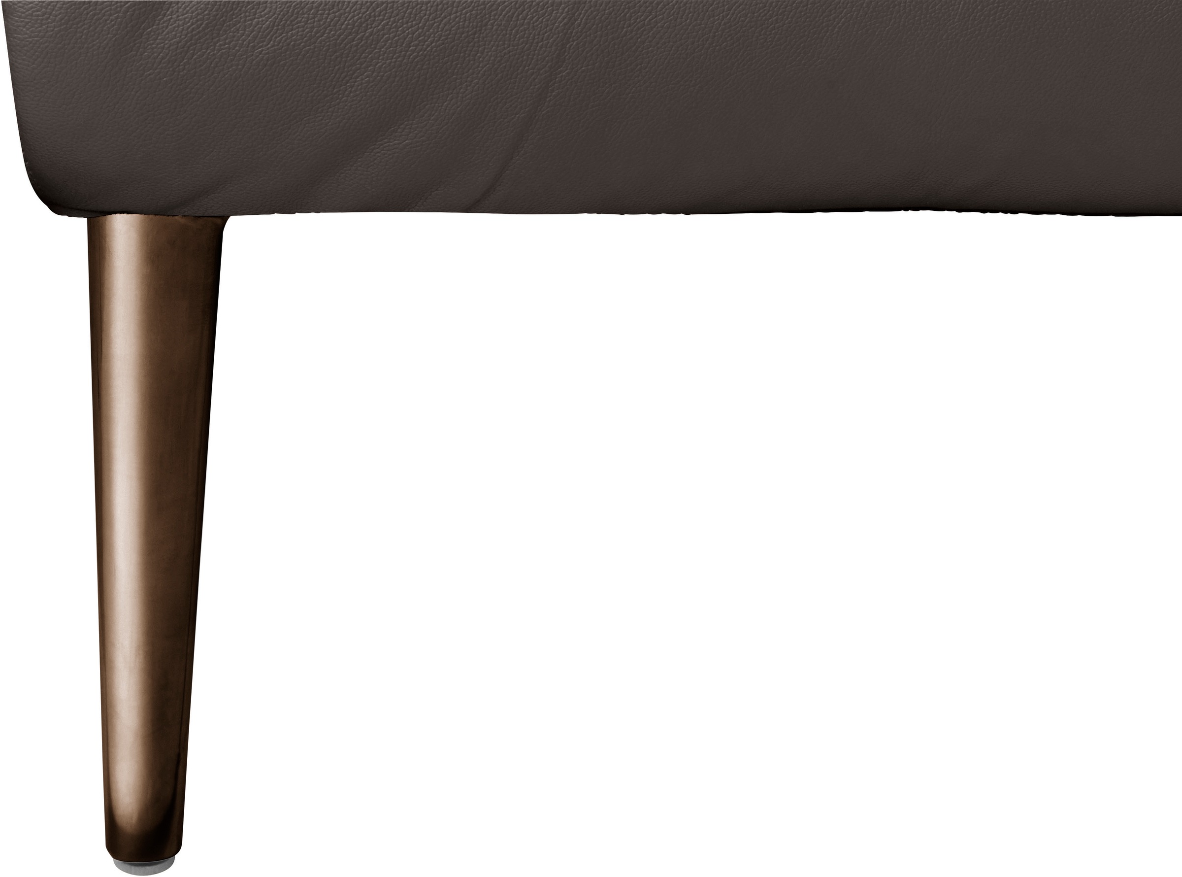 W.SCHILLIG Hocker »enjoy&MORE«, Füße bronze pulverbeschichtet, Breite 106 cm
