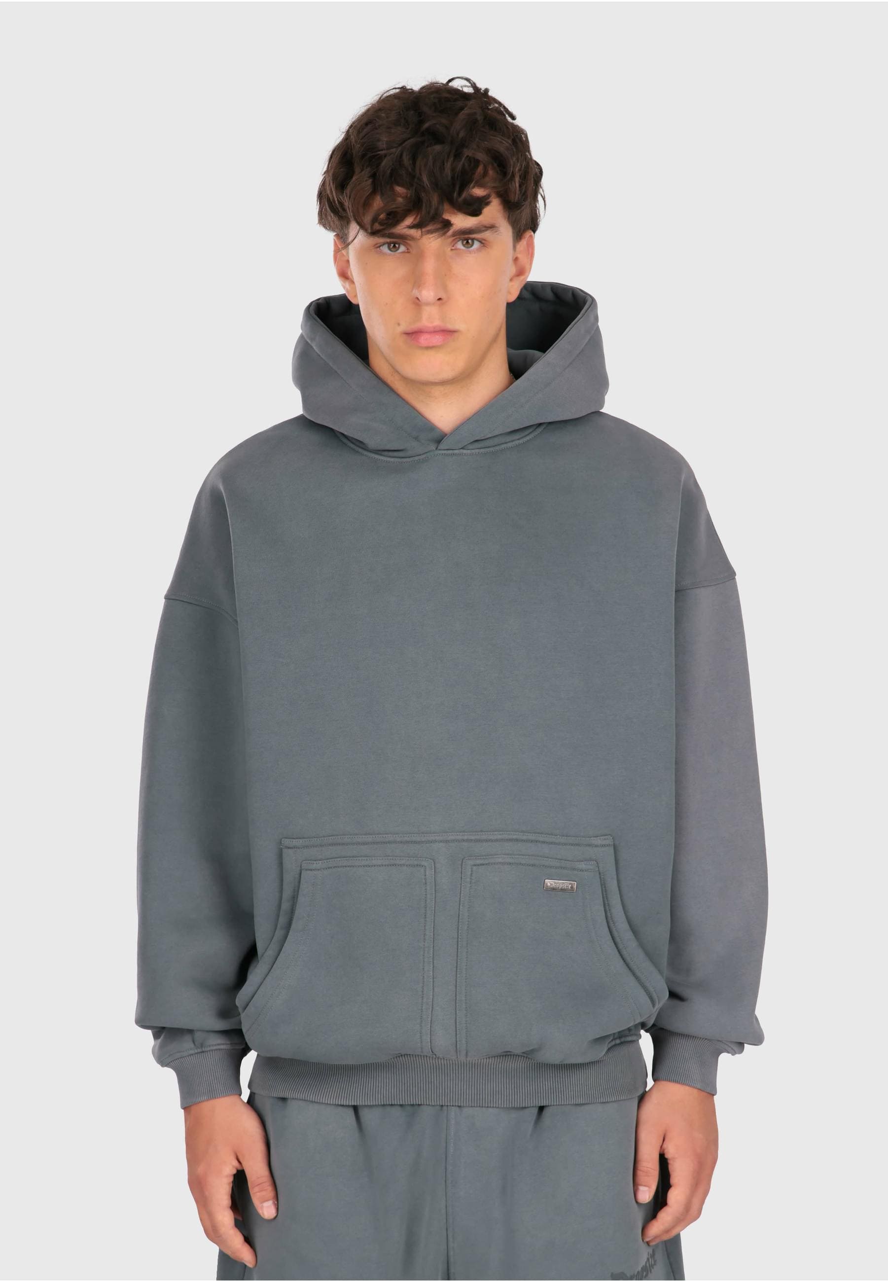 Dropsize Kapuzensweatshirt »Dropsize RAW APPLICATION HOODI«, (1 tlg.)