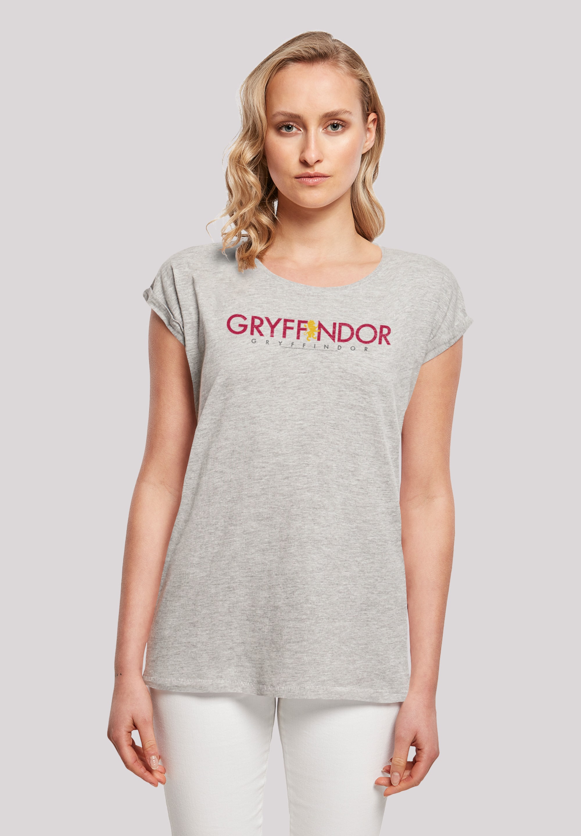 F4NT4STIC T-Shirt "Harry Potter Gryffindor Text", Print günstig online kaufen