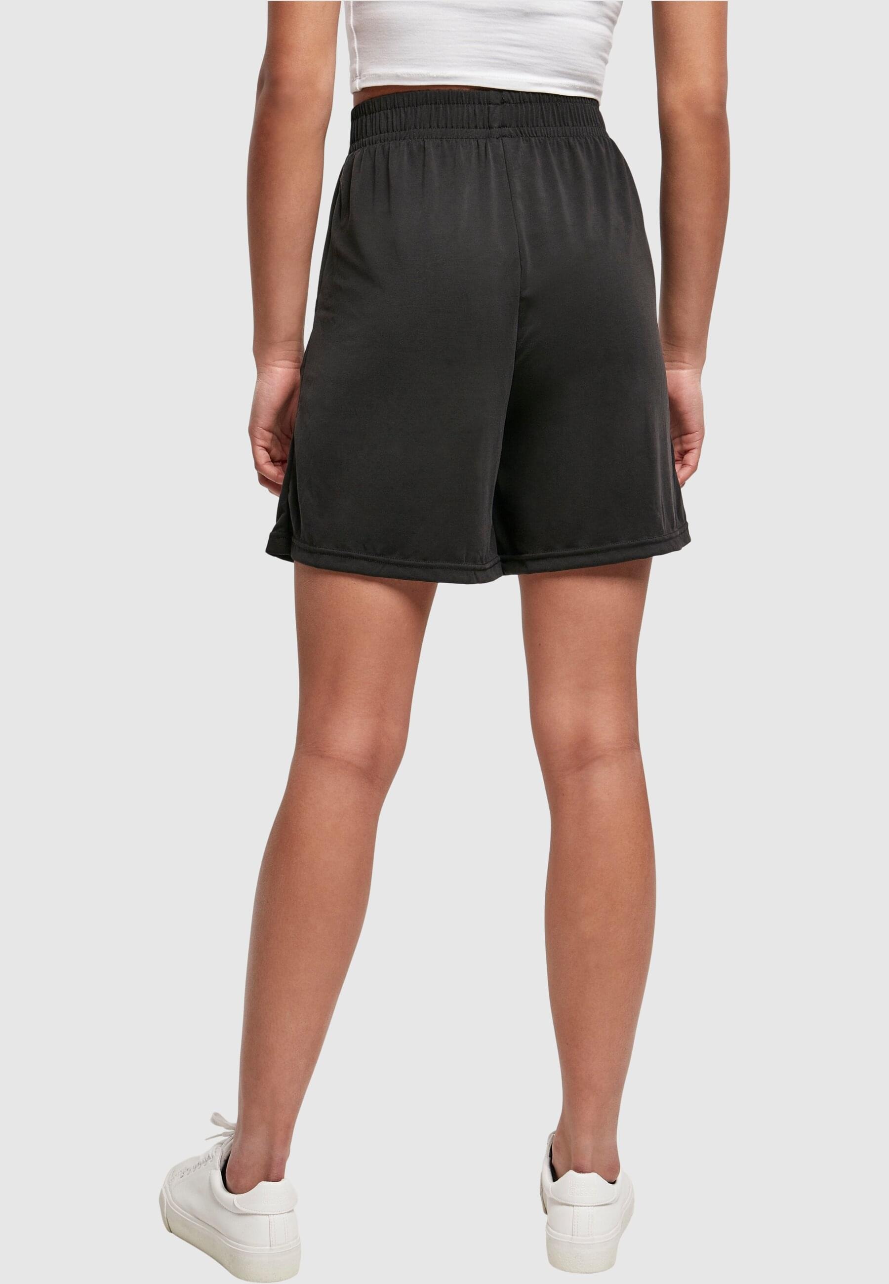 URBAN CLASSICS Stoffhose »Urban Classics Damen Ladies Modal Shorts«, (1 tlg.)