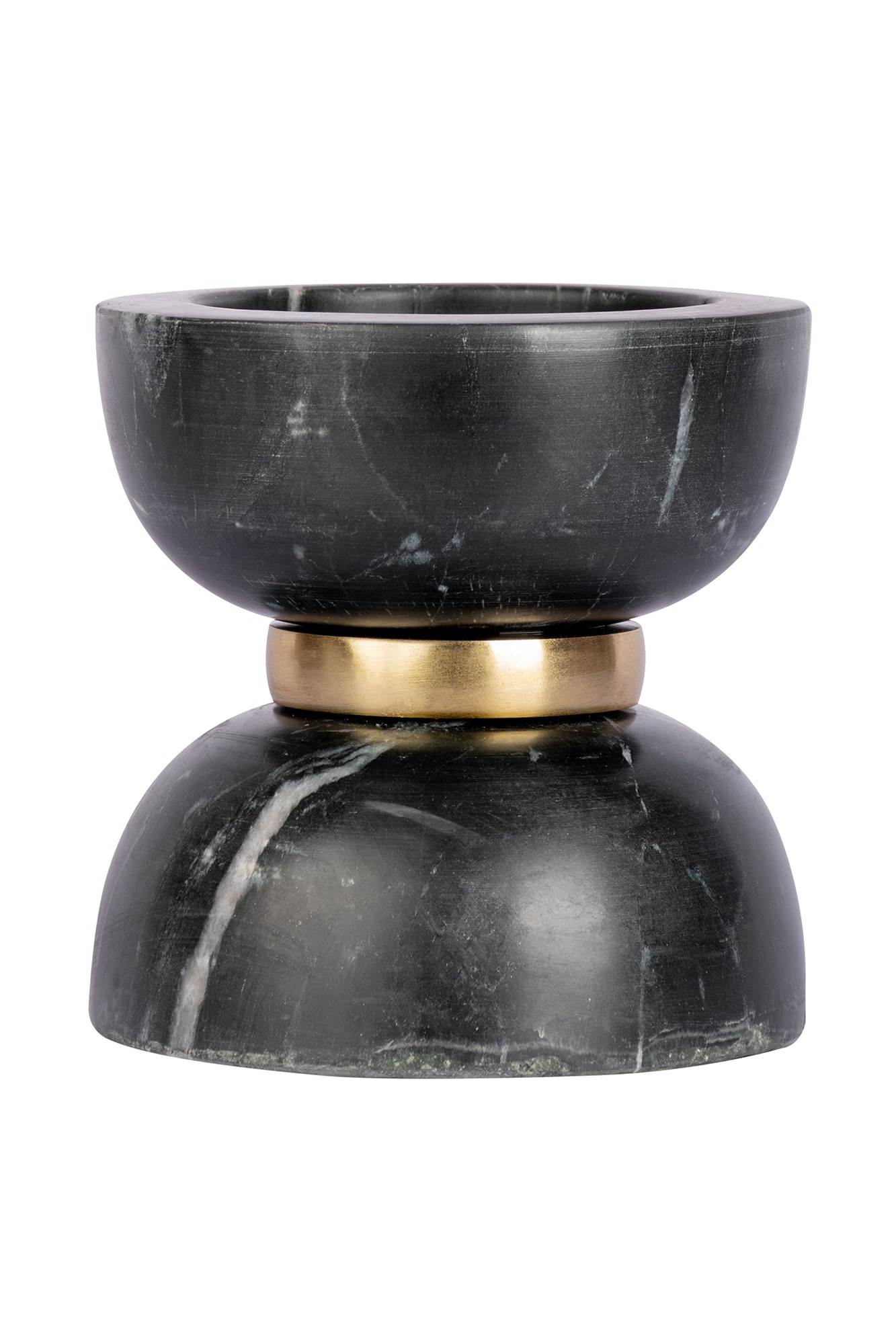 Kayoom Kerzenhalter »Kerzenhalter Sorin 125«, Dekorative Kerzenhalter aus Marmor mit Metall-Ring