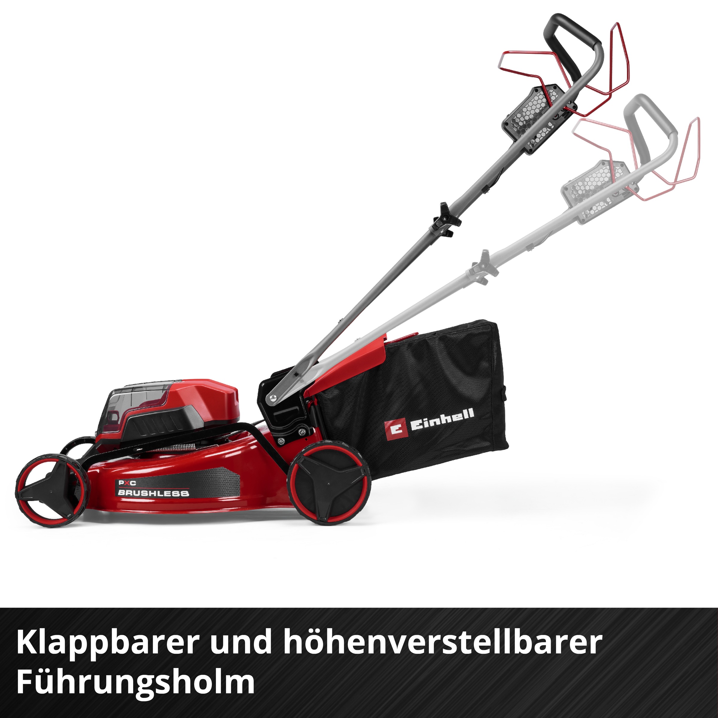 Einhell Akkurasenmäher »GC-CM 36/51 S Li BL (2x5,2Ah)« Inkl. 2 Akkus und Twincharger