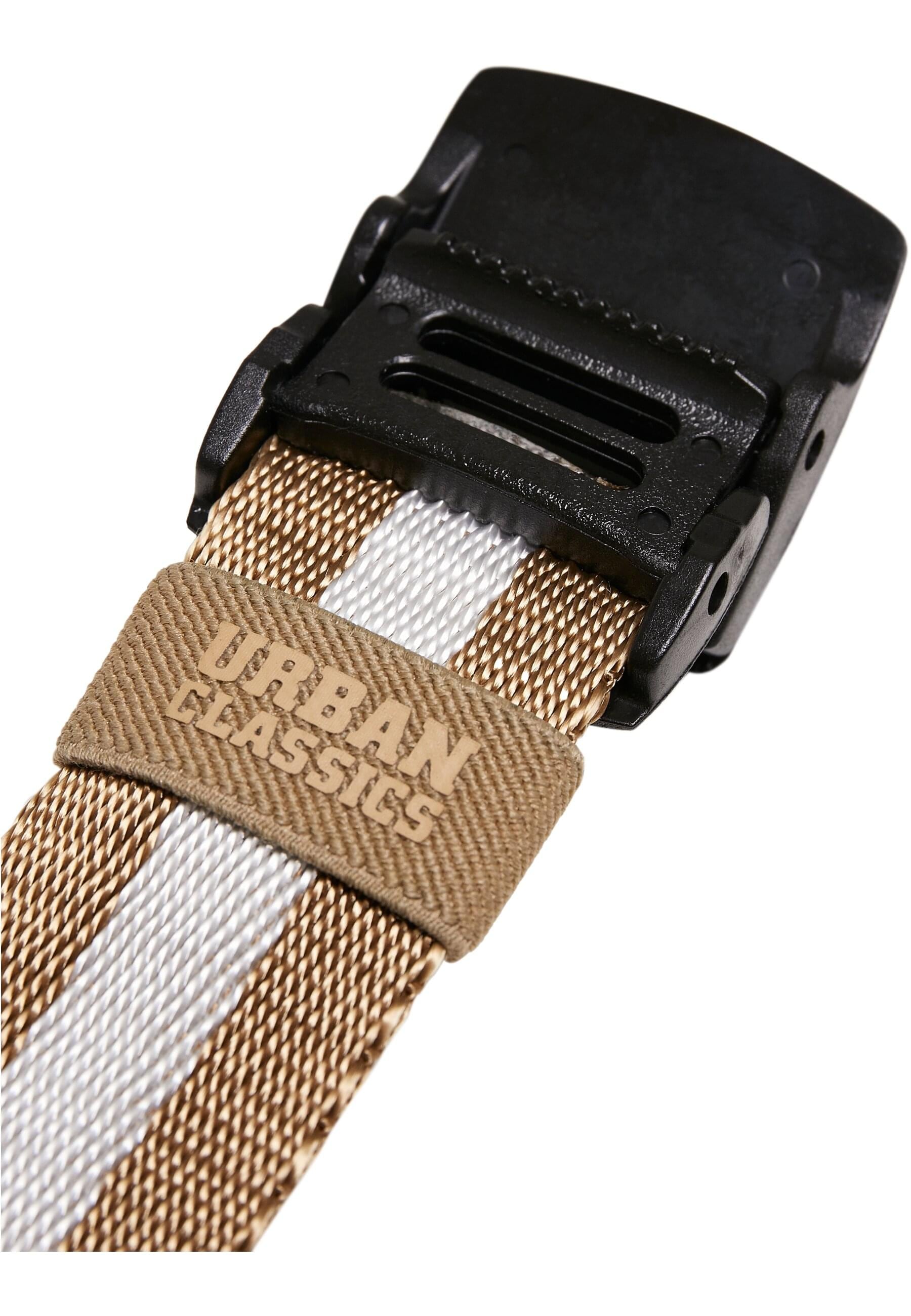 URBAN CLASSICS Hüftgürtel »Urban Classics Unisex Centre Stripe Belt«