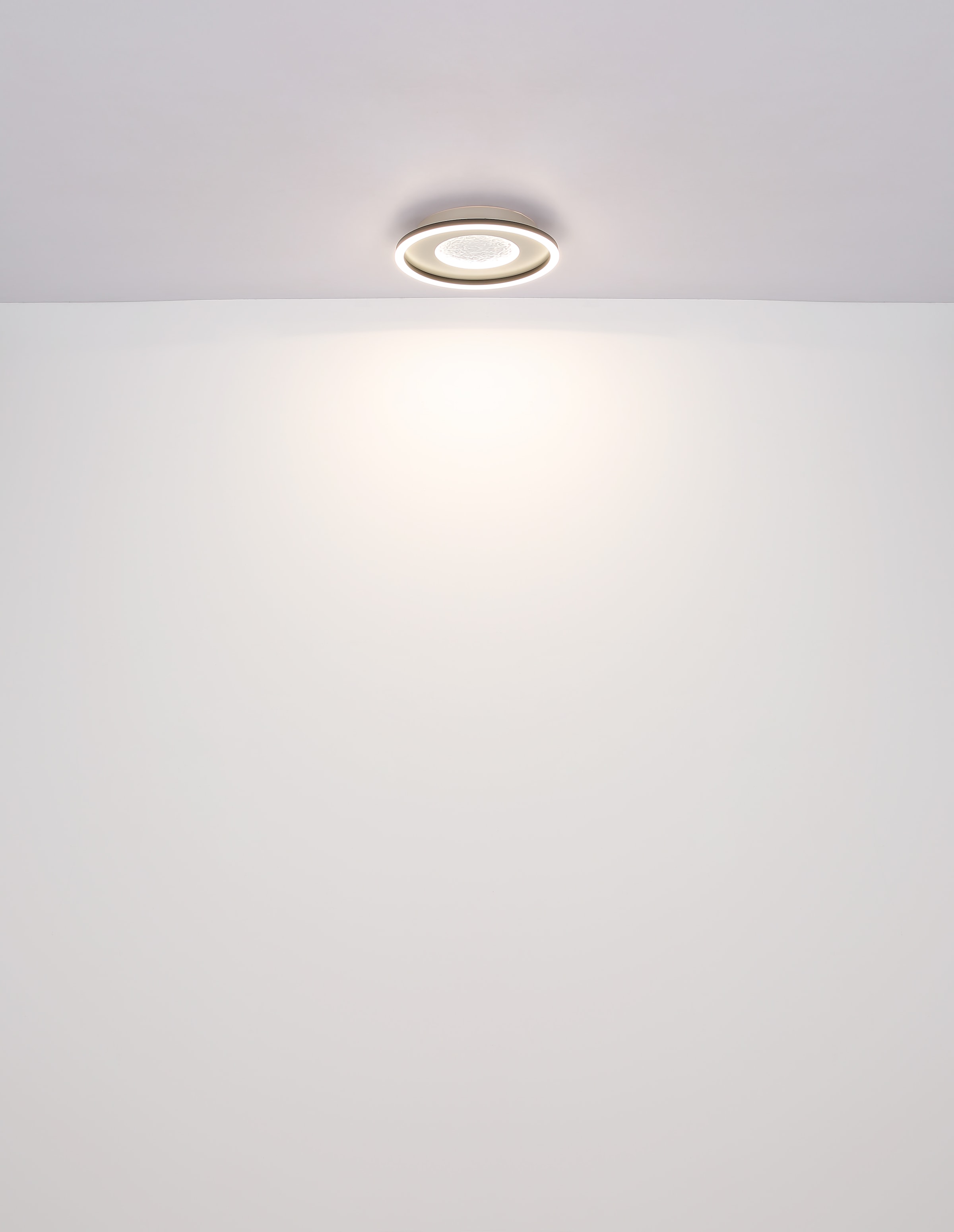 GLOBO LIGHTING LED Deckenleuchte »WILEY«, Leuchtmittel LED-Modul | LED fest integriert, Deckenlampe/rund/Wohnzimmer/Schlafzimmer/modern